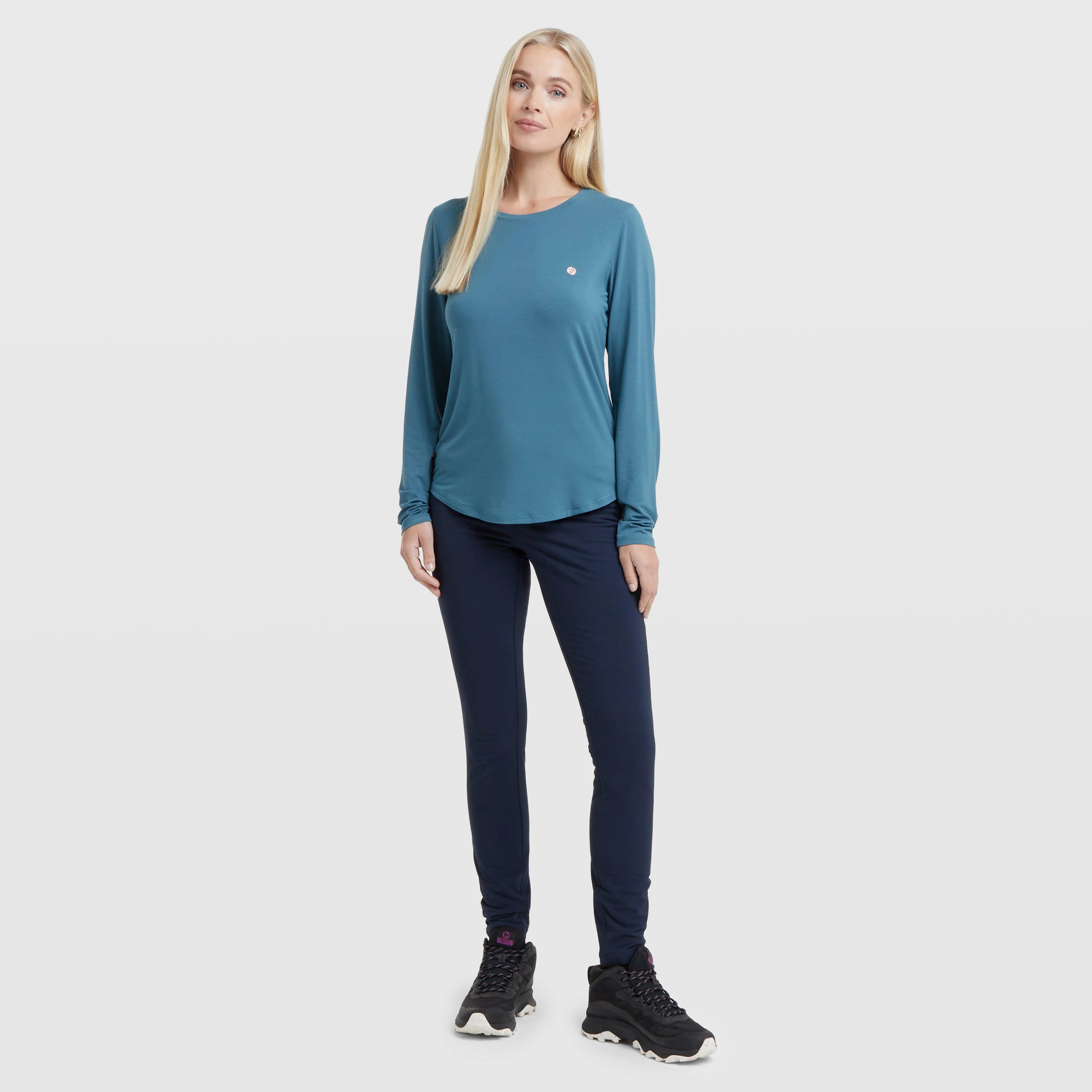 Women's On The Go Bamboo Long Sleeve Tee - Image 3
