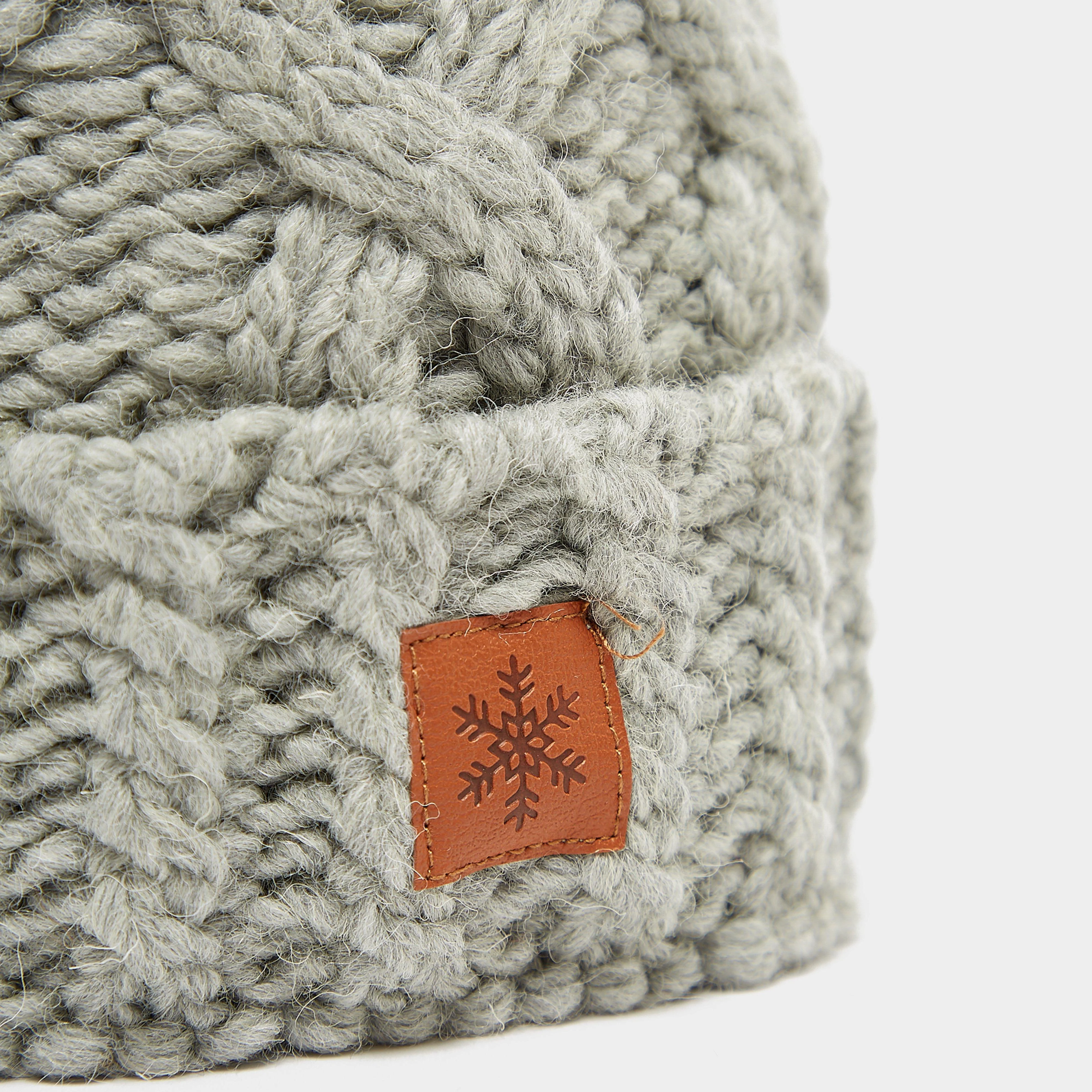 Women’s Chunky Bobble Hat - Image 3