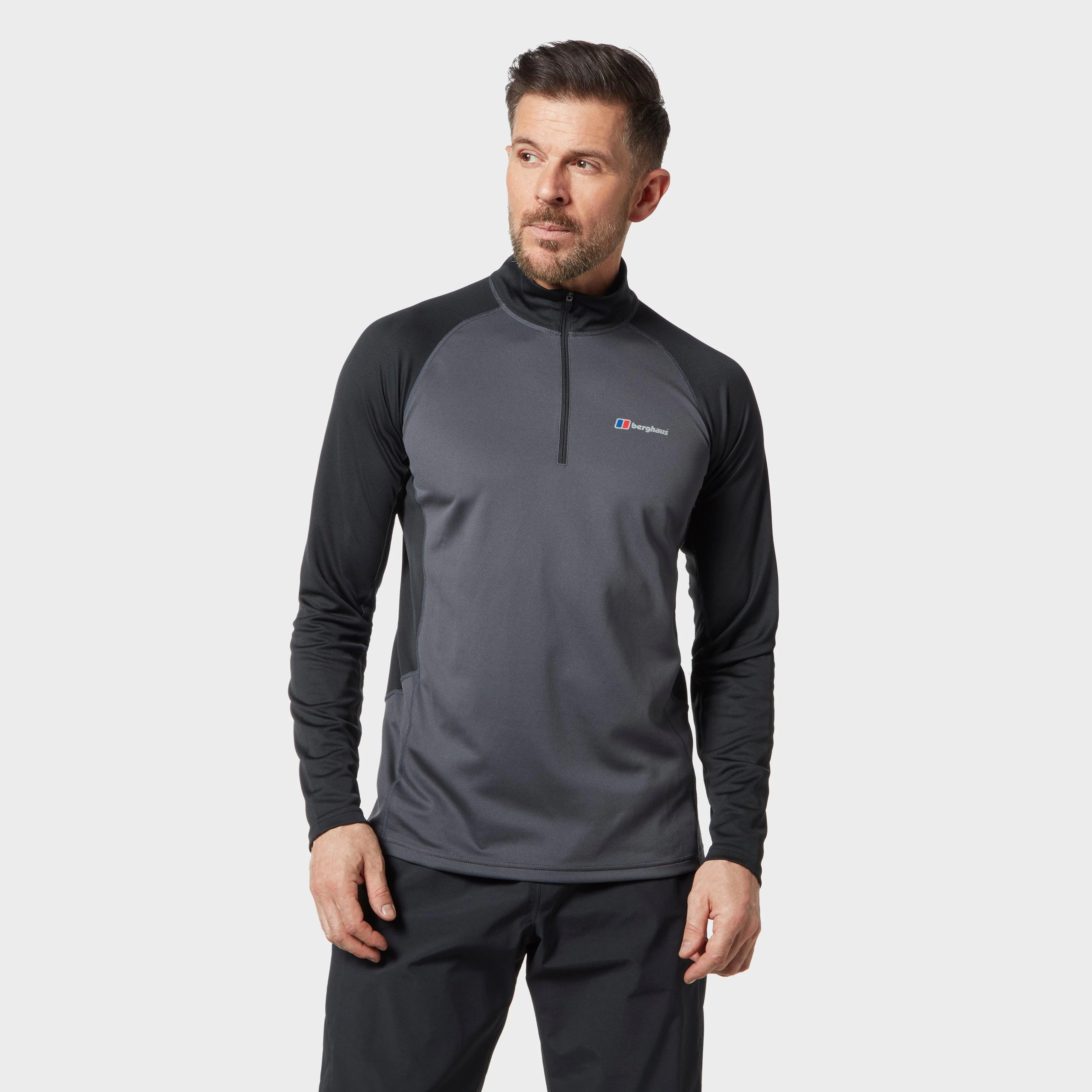 Men's Tech Tee Long Sleeve Zip 2.0