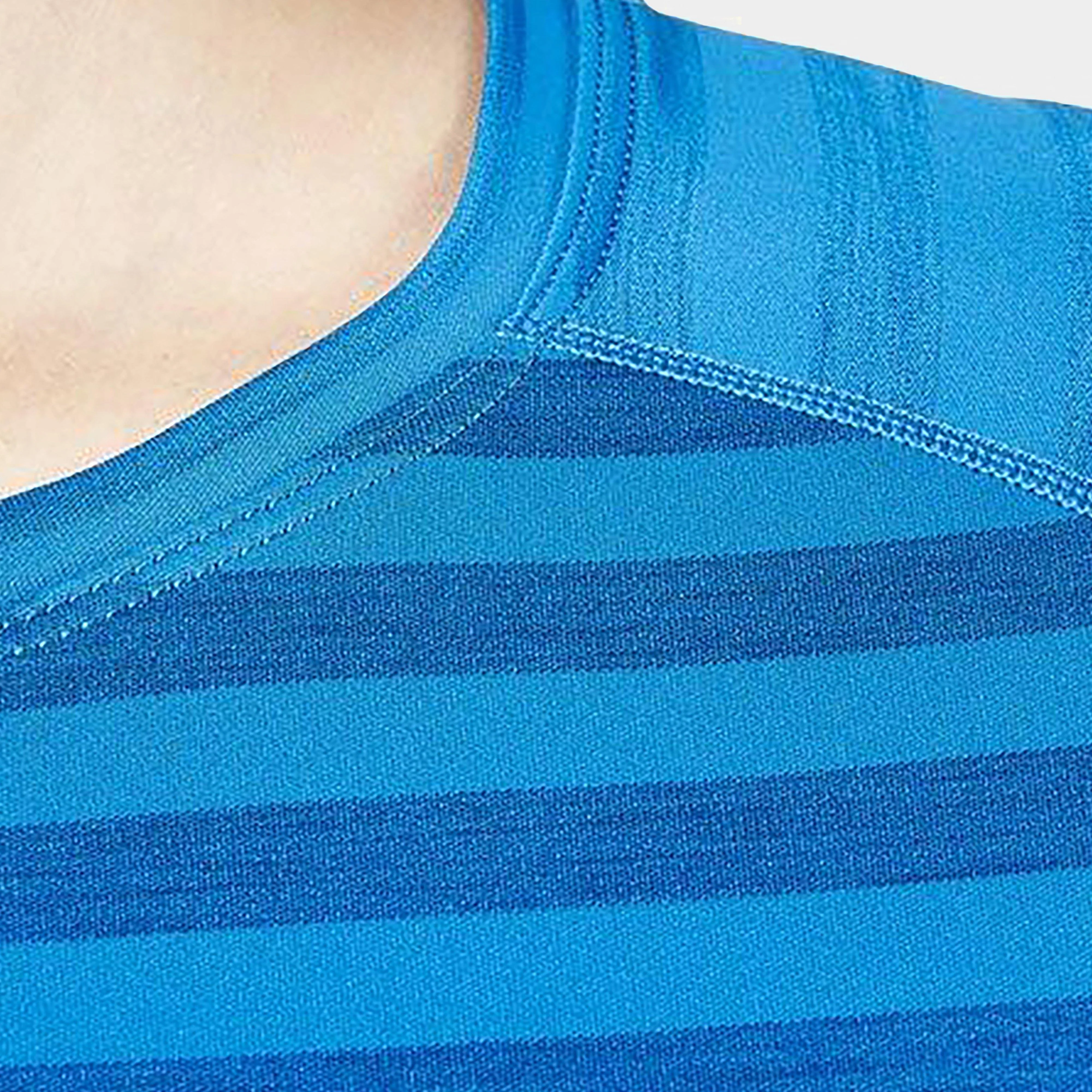 Women's Tech Tee Stripe LS - Image 4