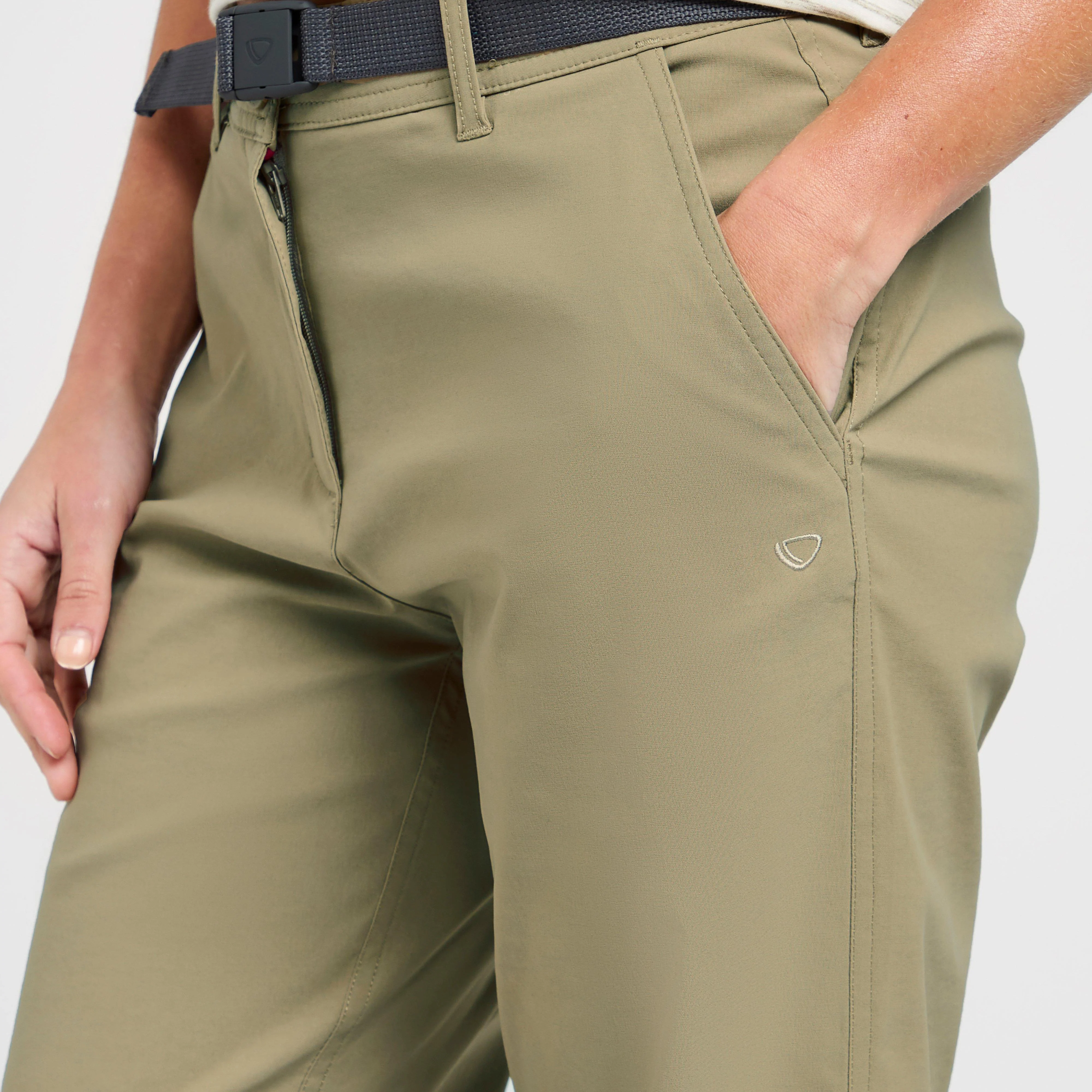 Women's Stretch Crop Trousers - Image 4