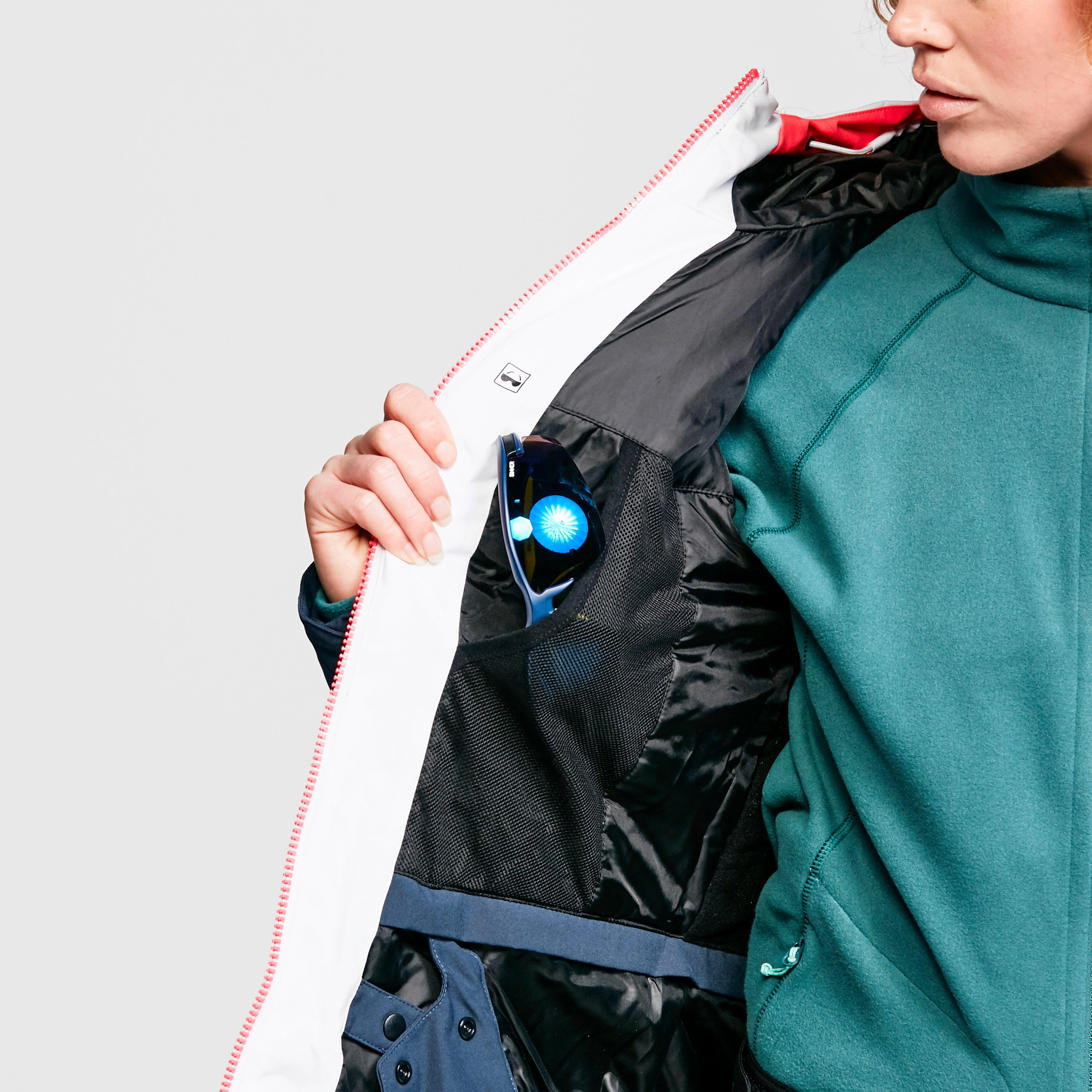 Women's Succeed Waterproof Insulated Quilted Hooded Ski Jacket - Image 11