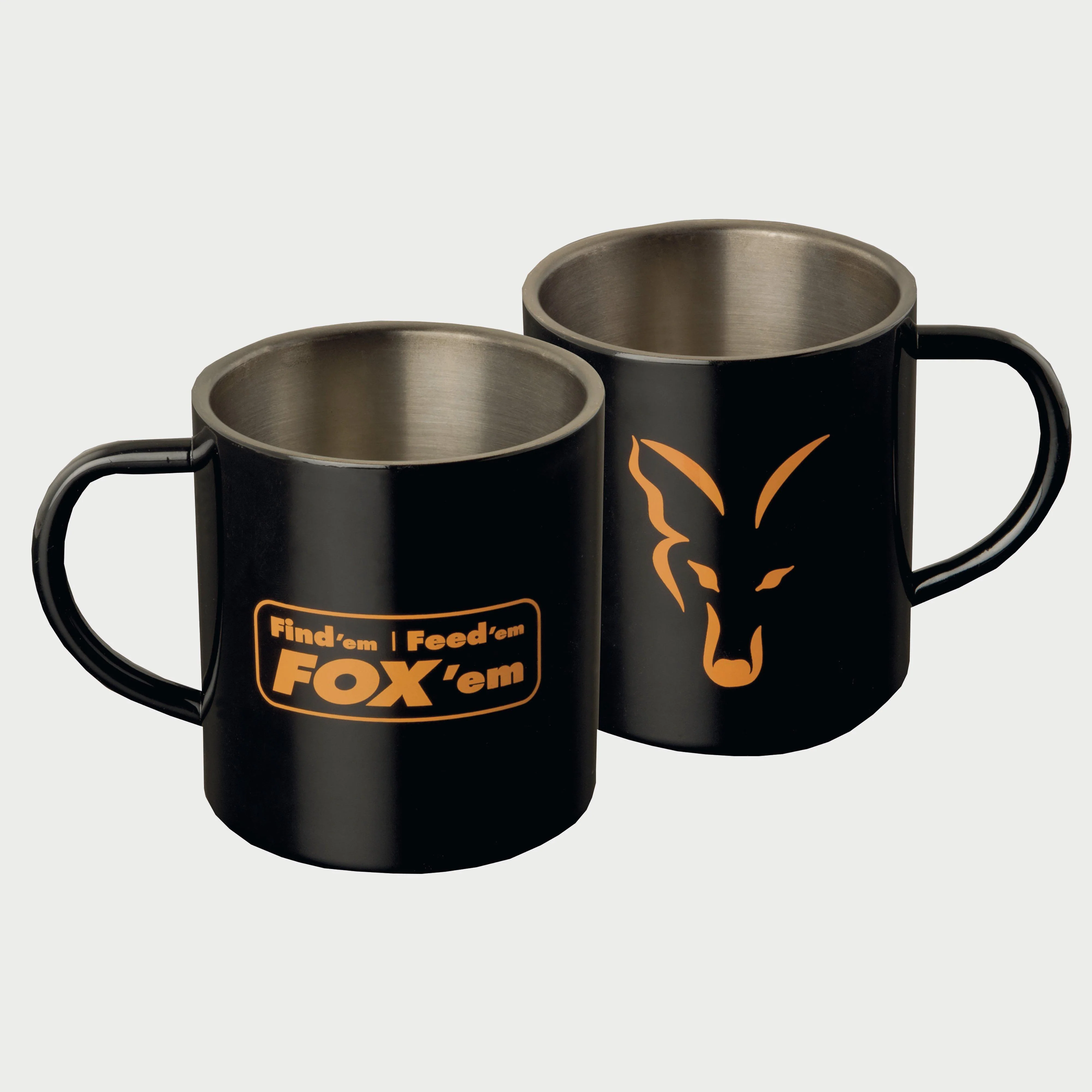 Stainless Black Xl Mug