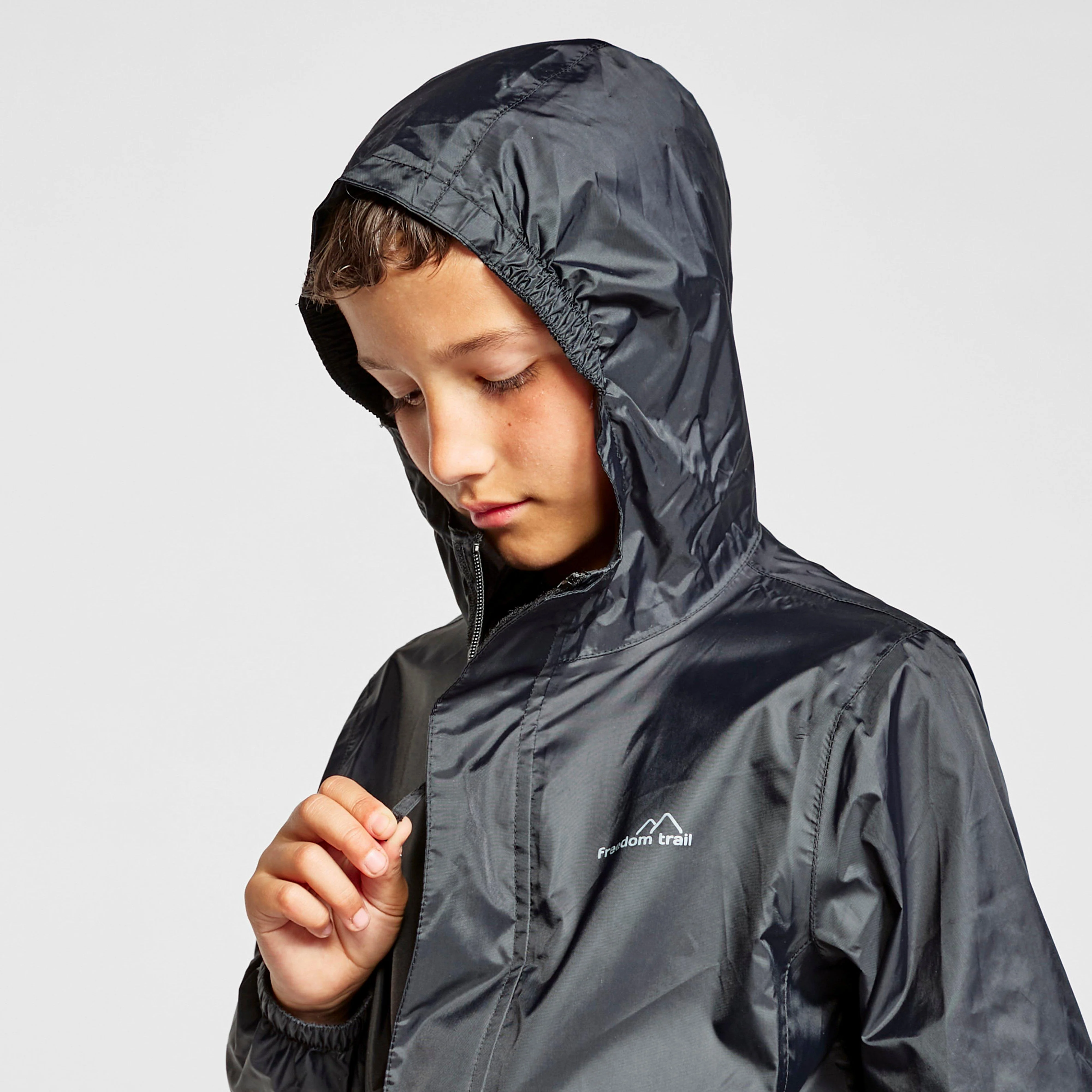 Kids' Stowaway Waterproof Jacket - Image 5