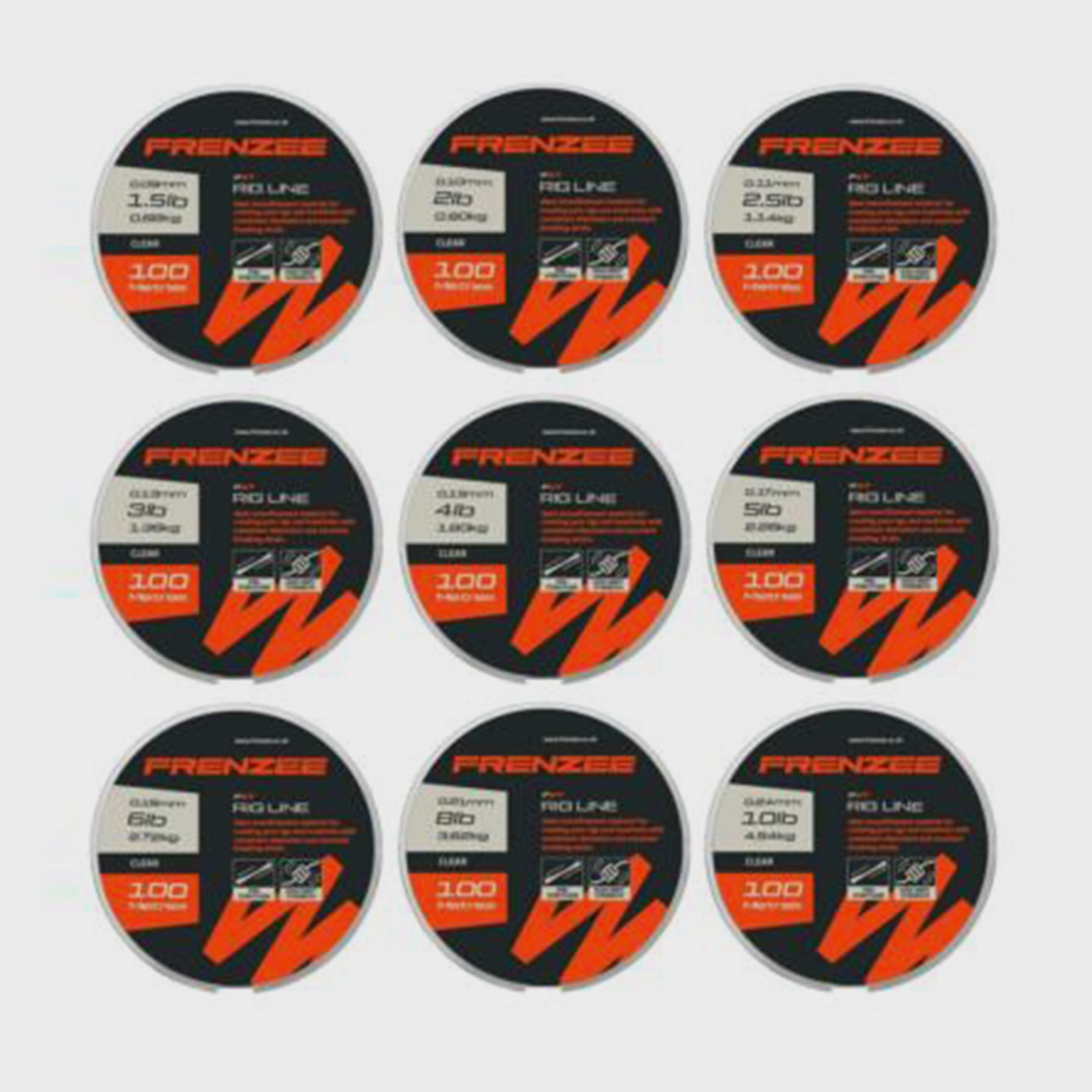 FXT Rig Line 0.11mm 1.14kg 2.5lb