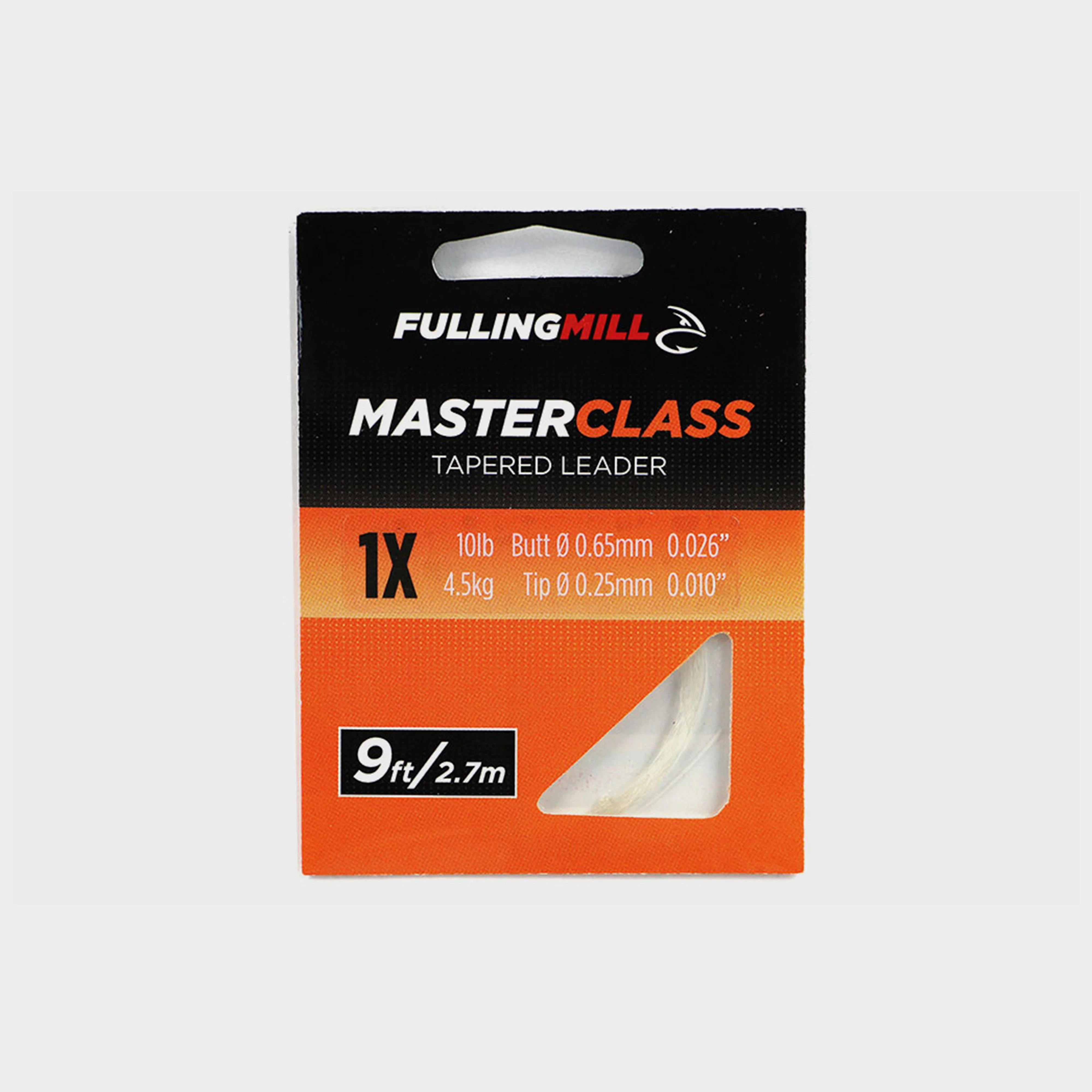 Masterclass Tapered Leaders 9ft Size 1X