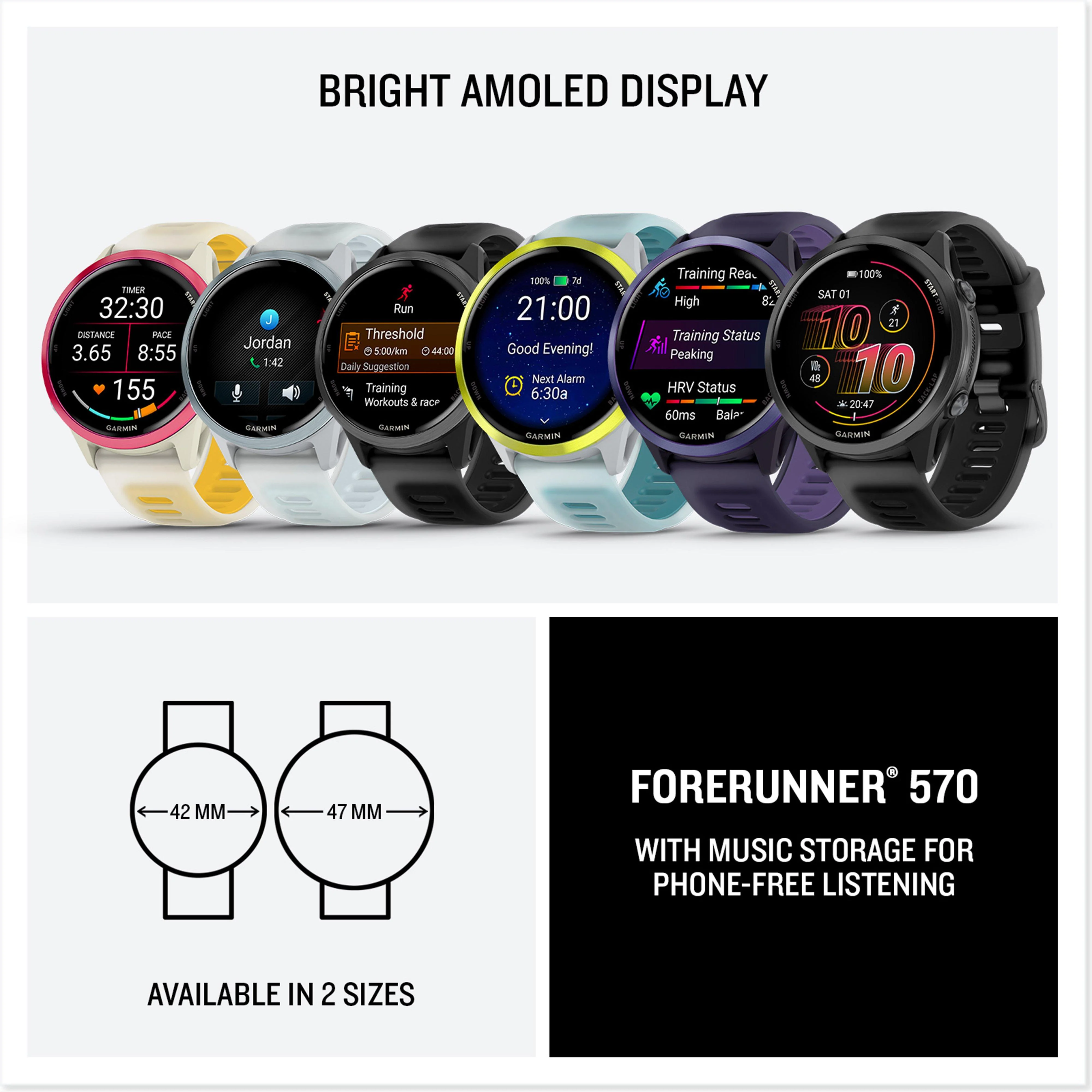 Forerunner® 570 GPS Watch 42mm - Image 8