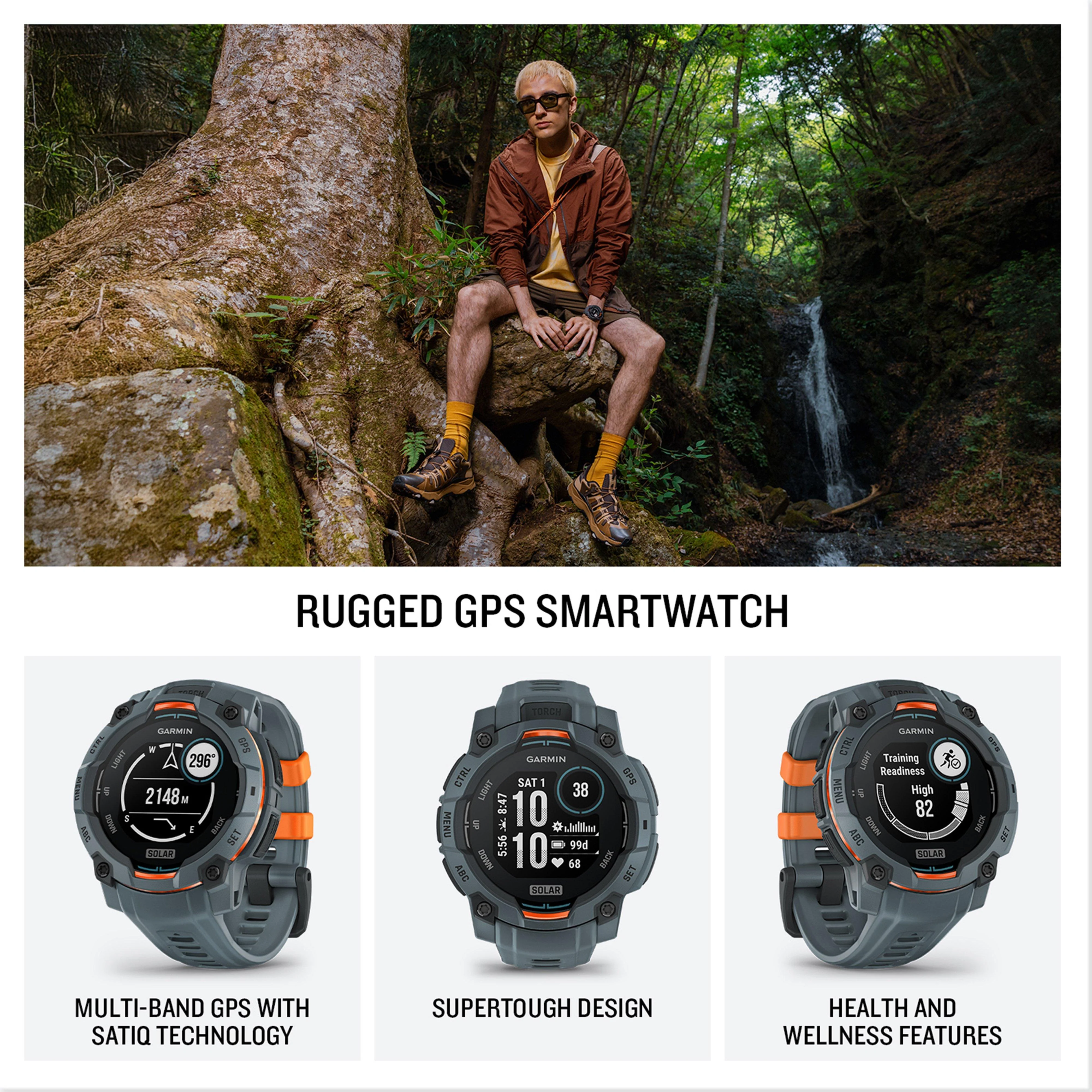 Instinct® 3 Solar 45mm Multi-Sport Smartwatch - Image 2