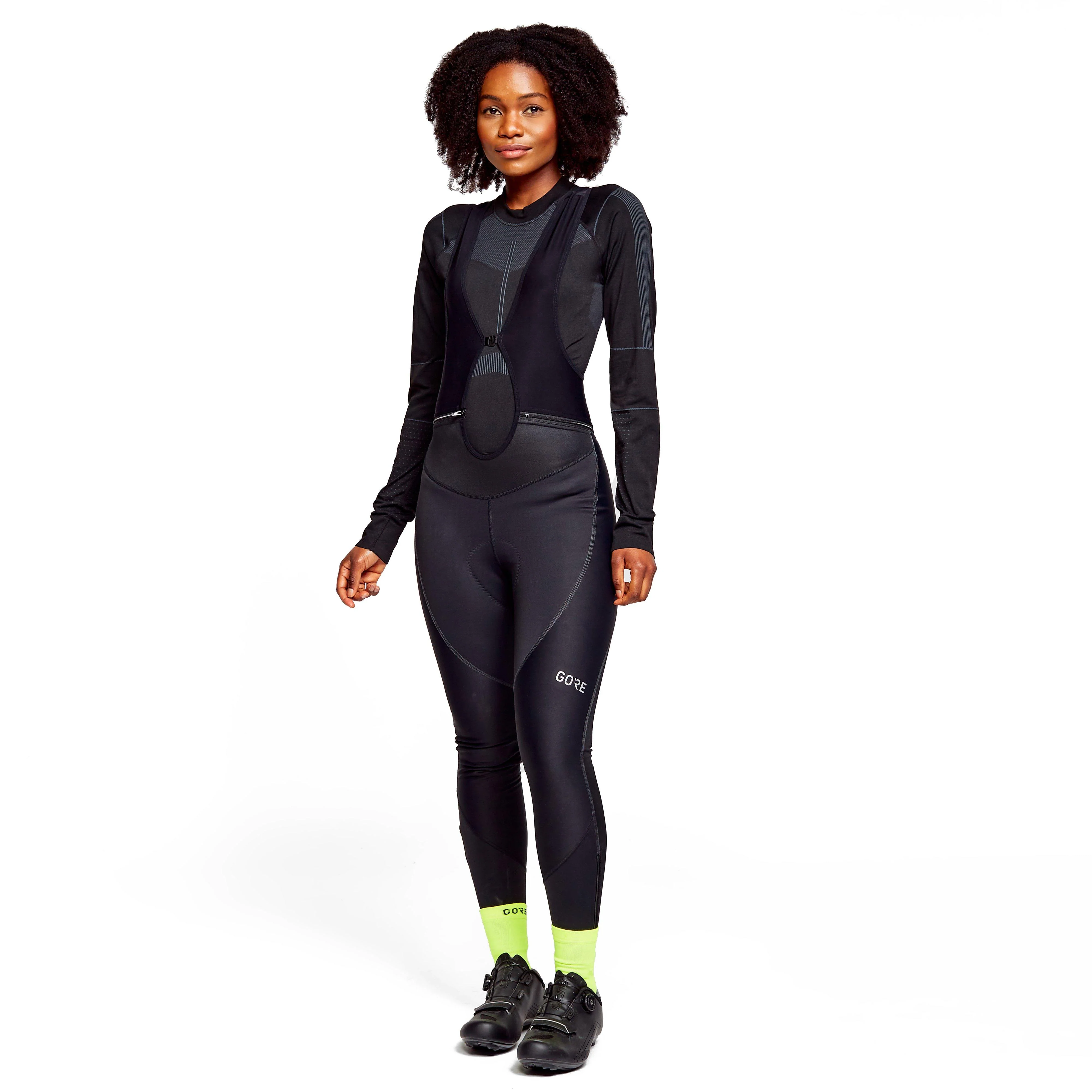 Women’s C3 GORE® WINDSTOPPER® Bib Tights+ - Image 9