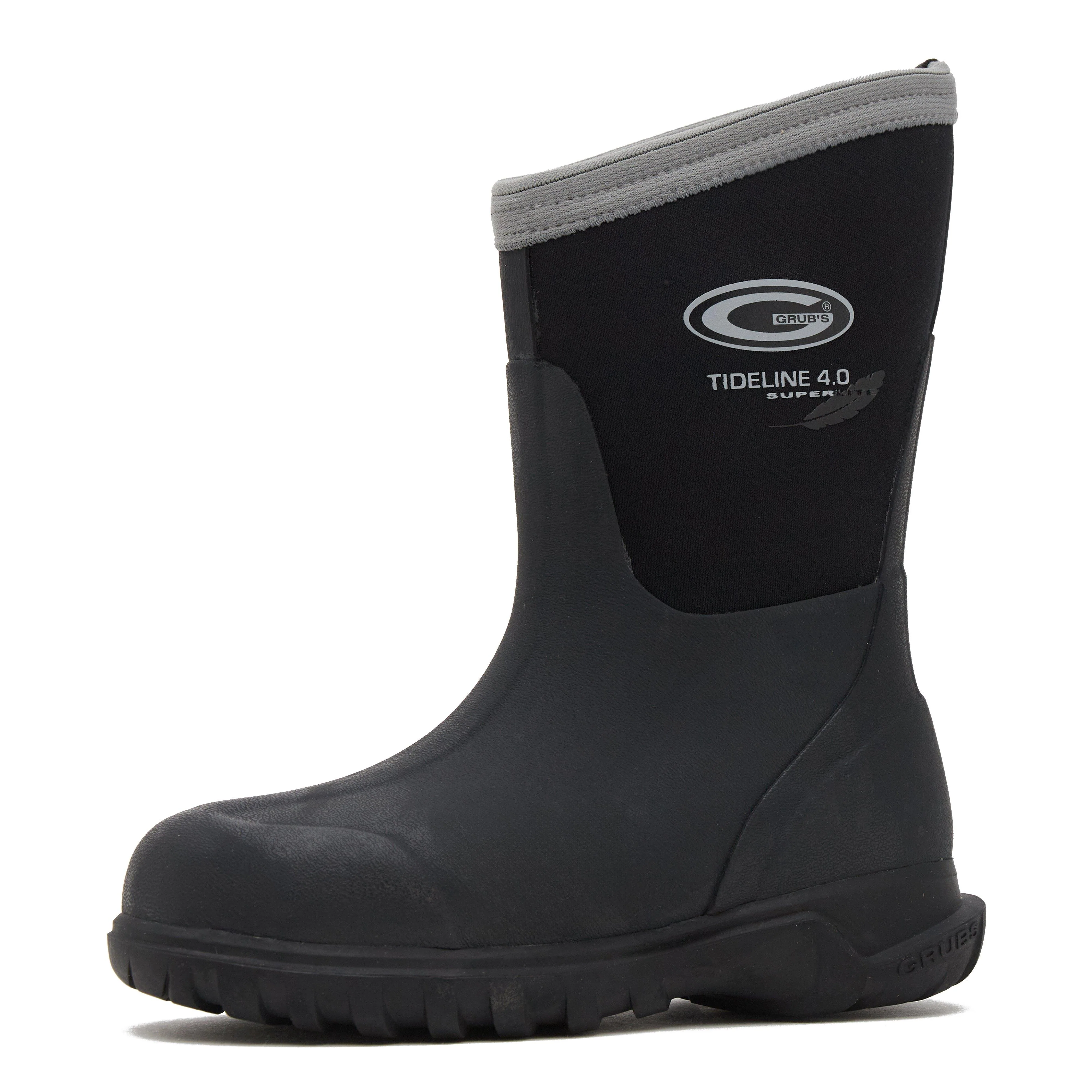 Kids Tideline Boots Black/Charcoal - Image 7