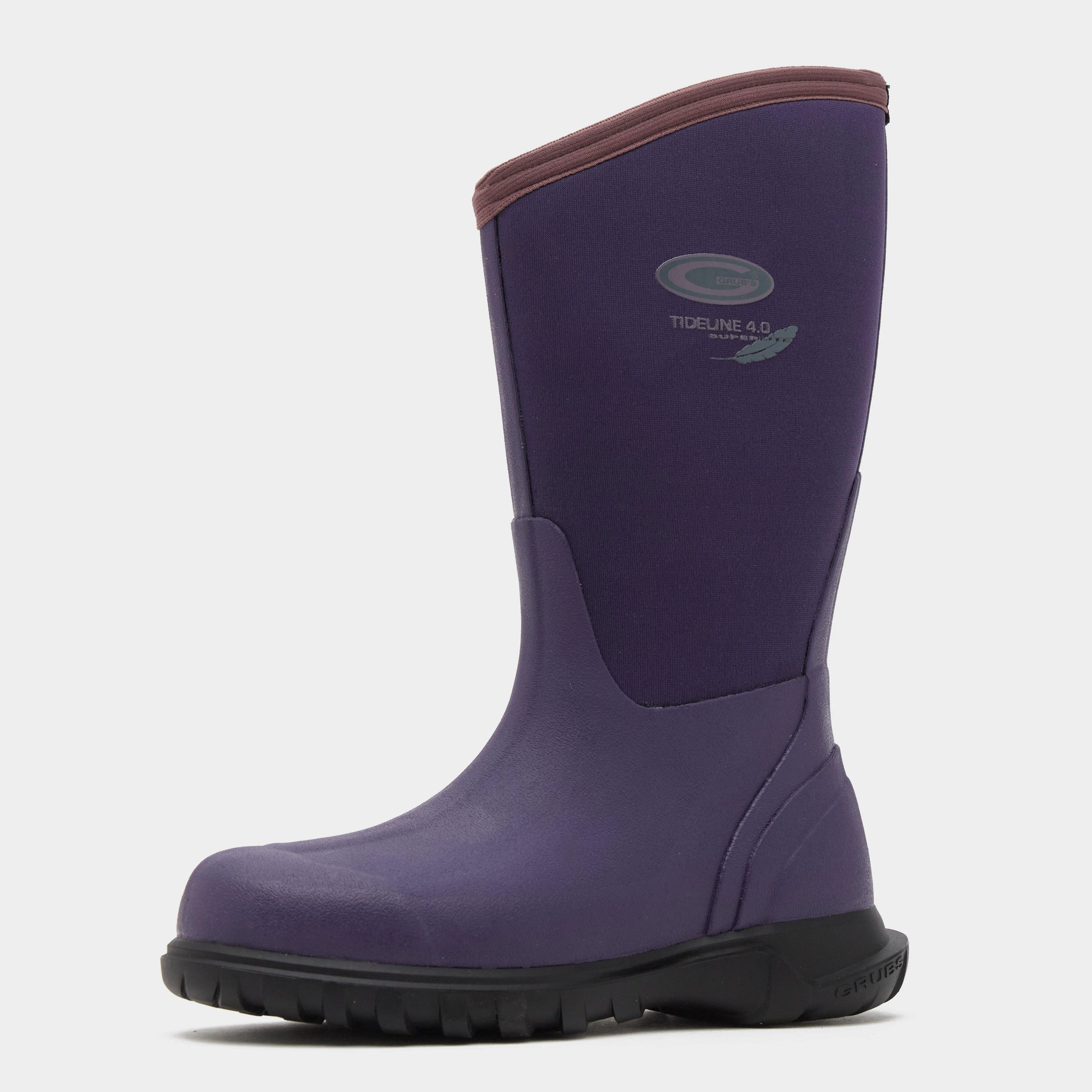 Kids Tideline Boots Plum - Image 10