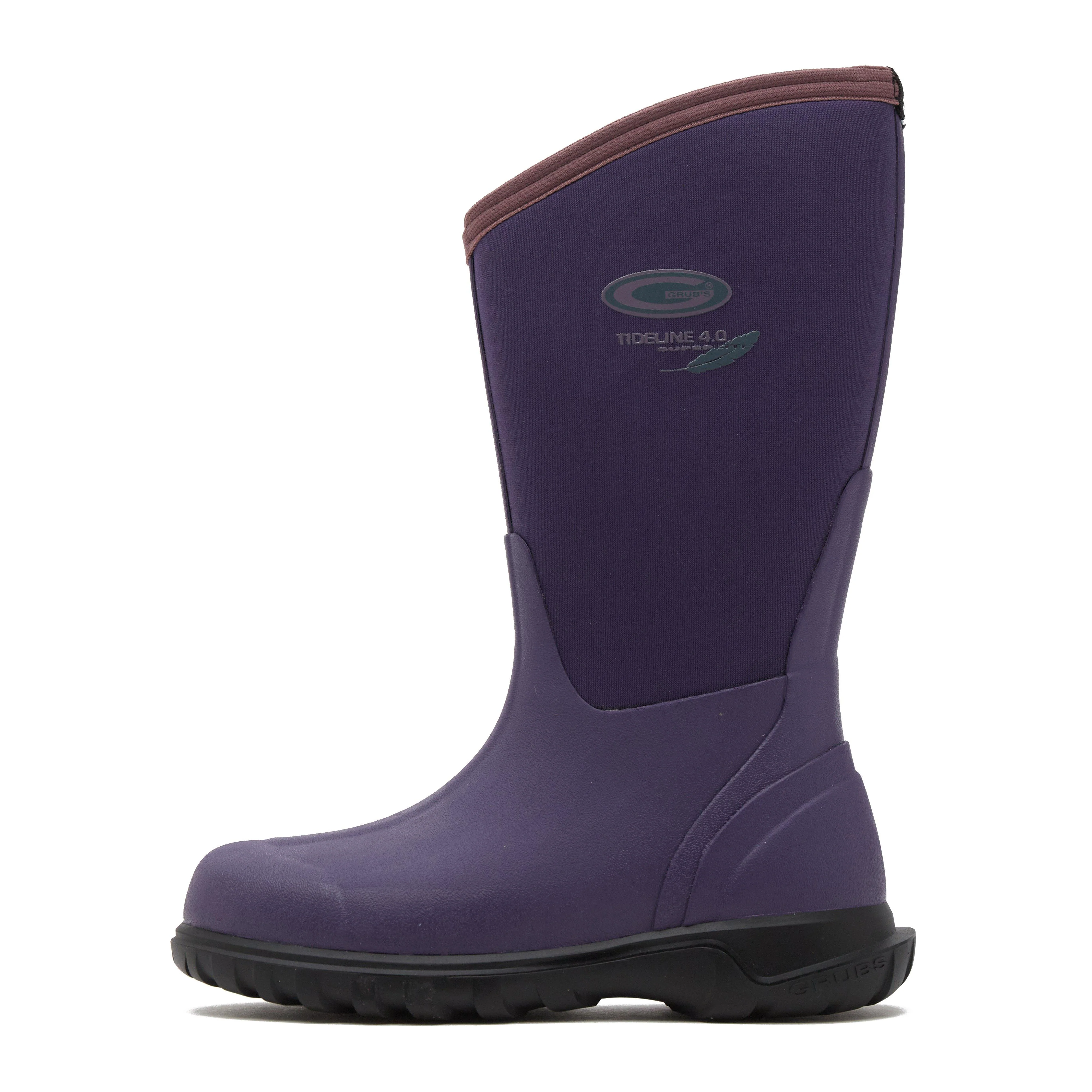 Kids Tideline Boots Plum - Image 14