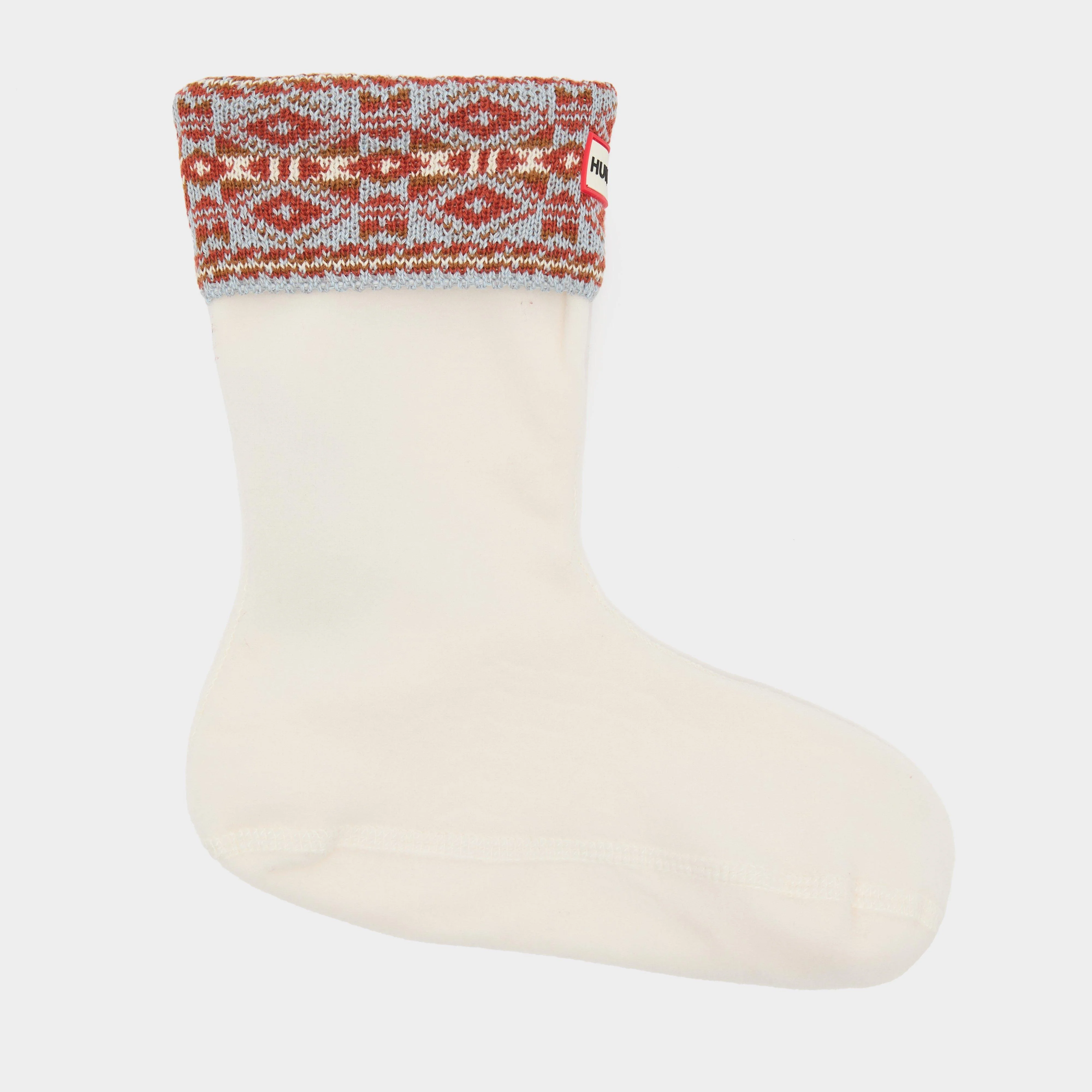 Unisex Recycled Fairisle Short Boot Socks
