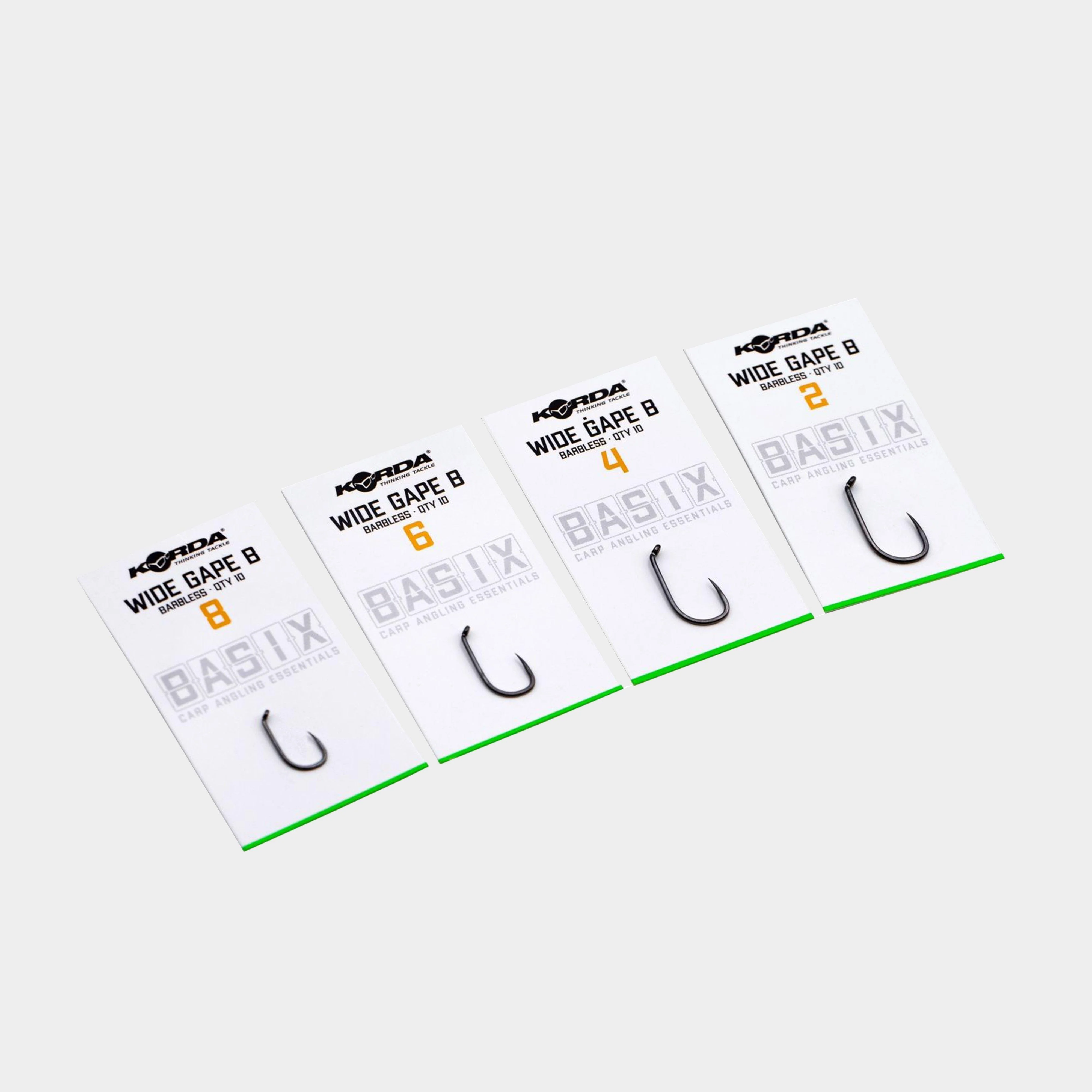 Basix Wide Gape Hook Barbless Size 8 - Image 2