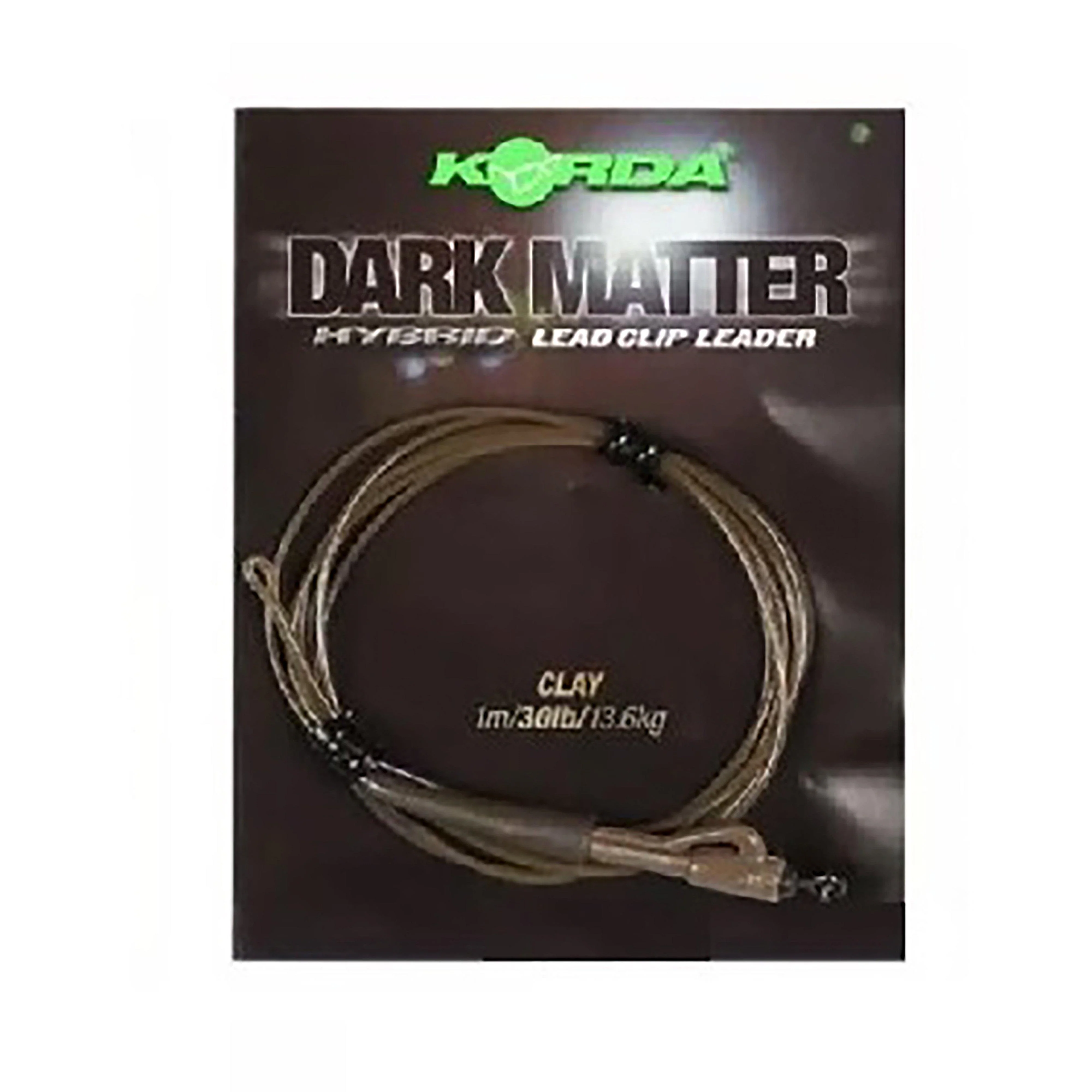 Safezone Dark Matter Leader Hybrid Lead Clip Clear 30lb - Image 3