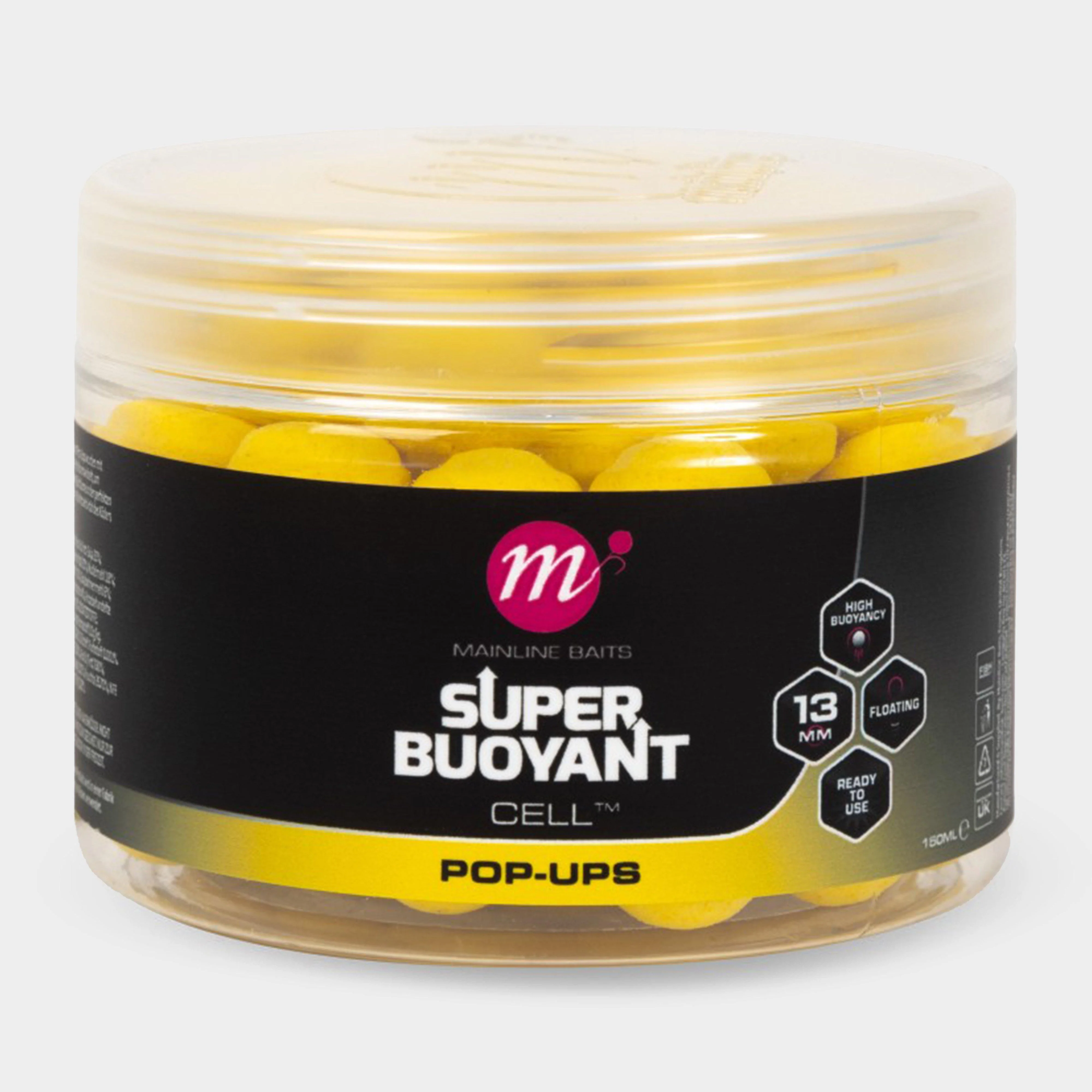 Super Buoyant Pop Ups Cell Yellow 13mm