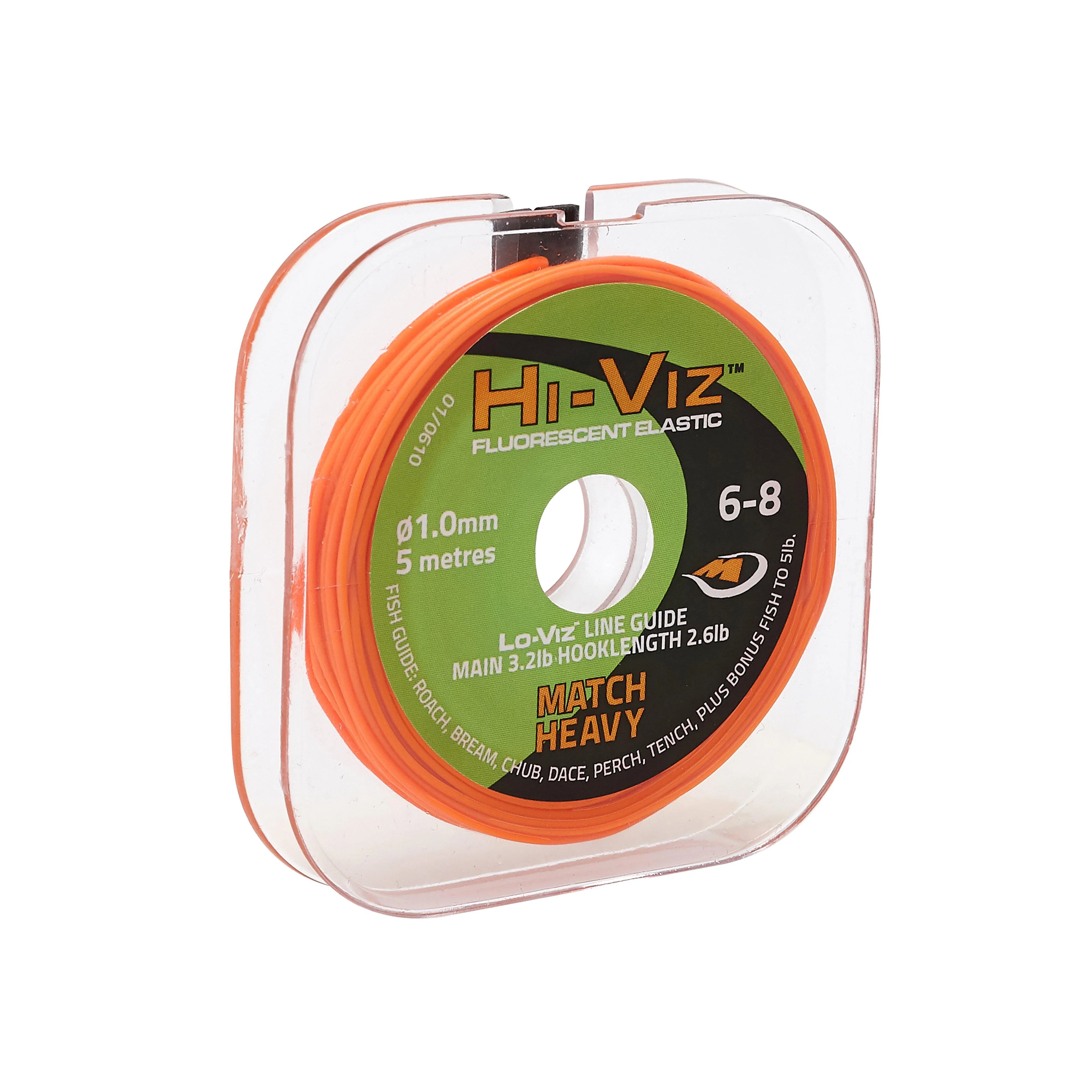 Middy Hiviz Pole Elastic Orange 6 8 - Image 2