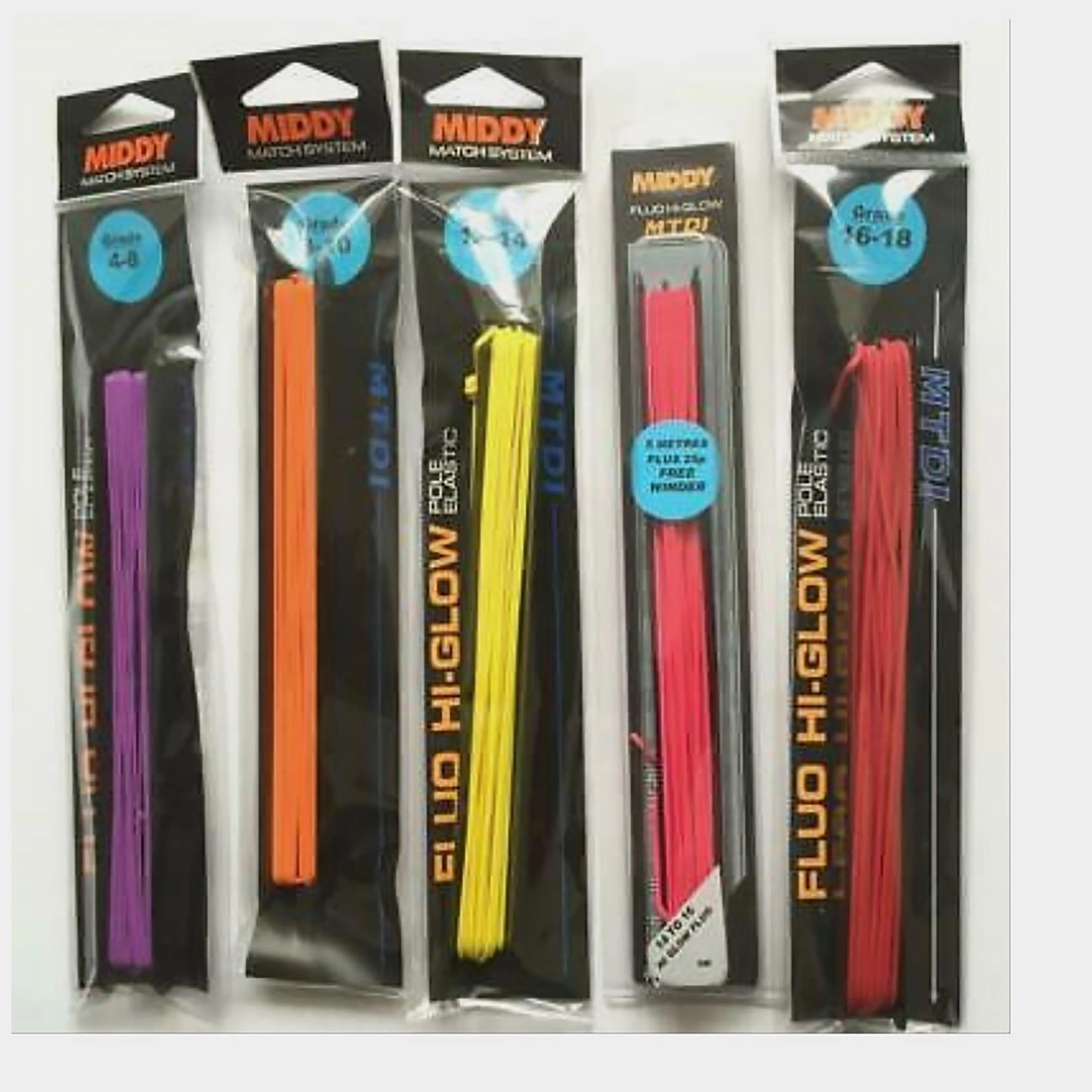Middy Mtdi Fluro Elastic 8-10 Orange
