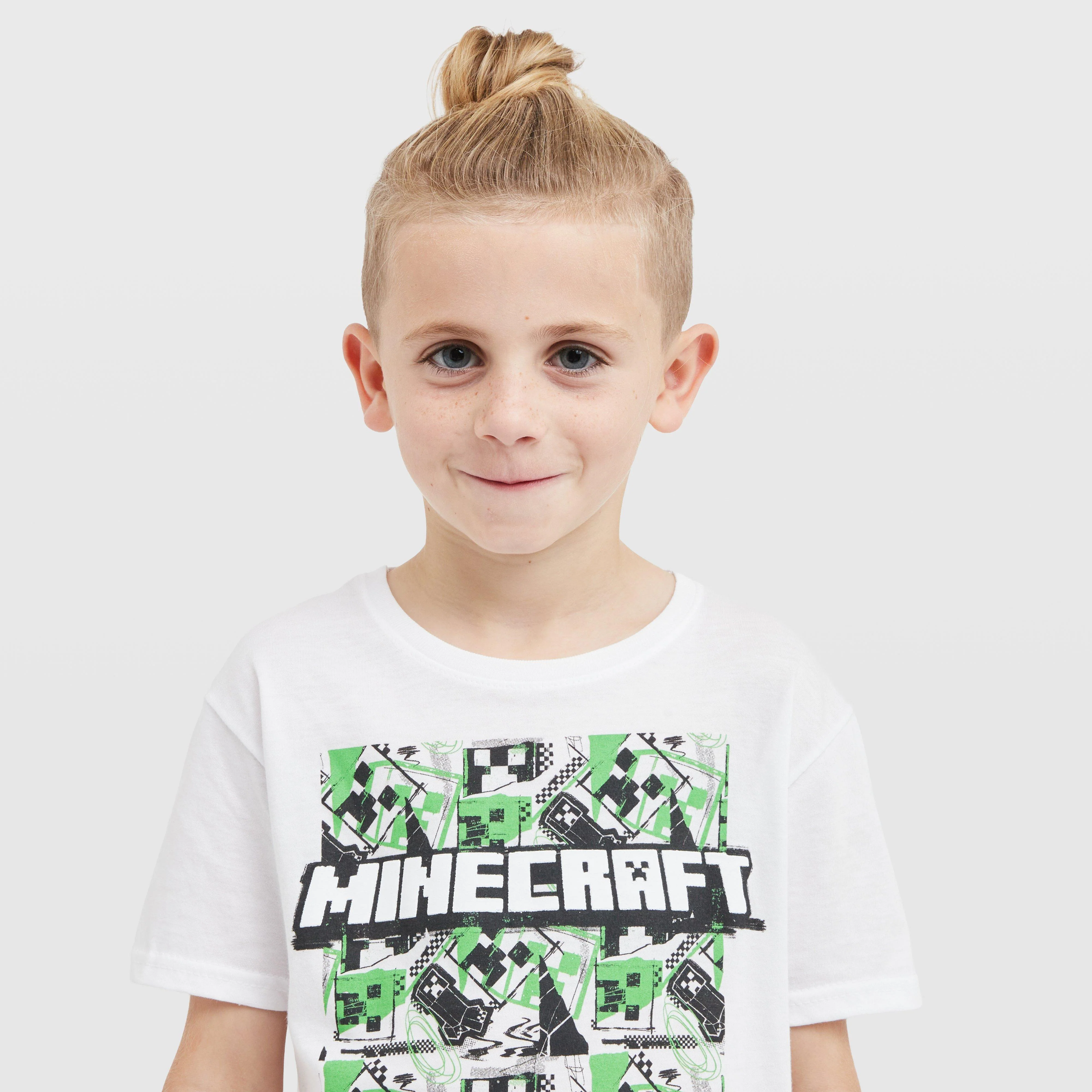 Kids’ Minecraft Graffiti T-Shirt - Image 4