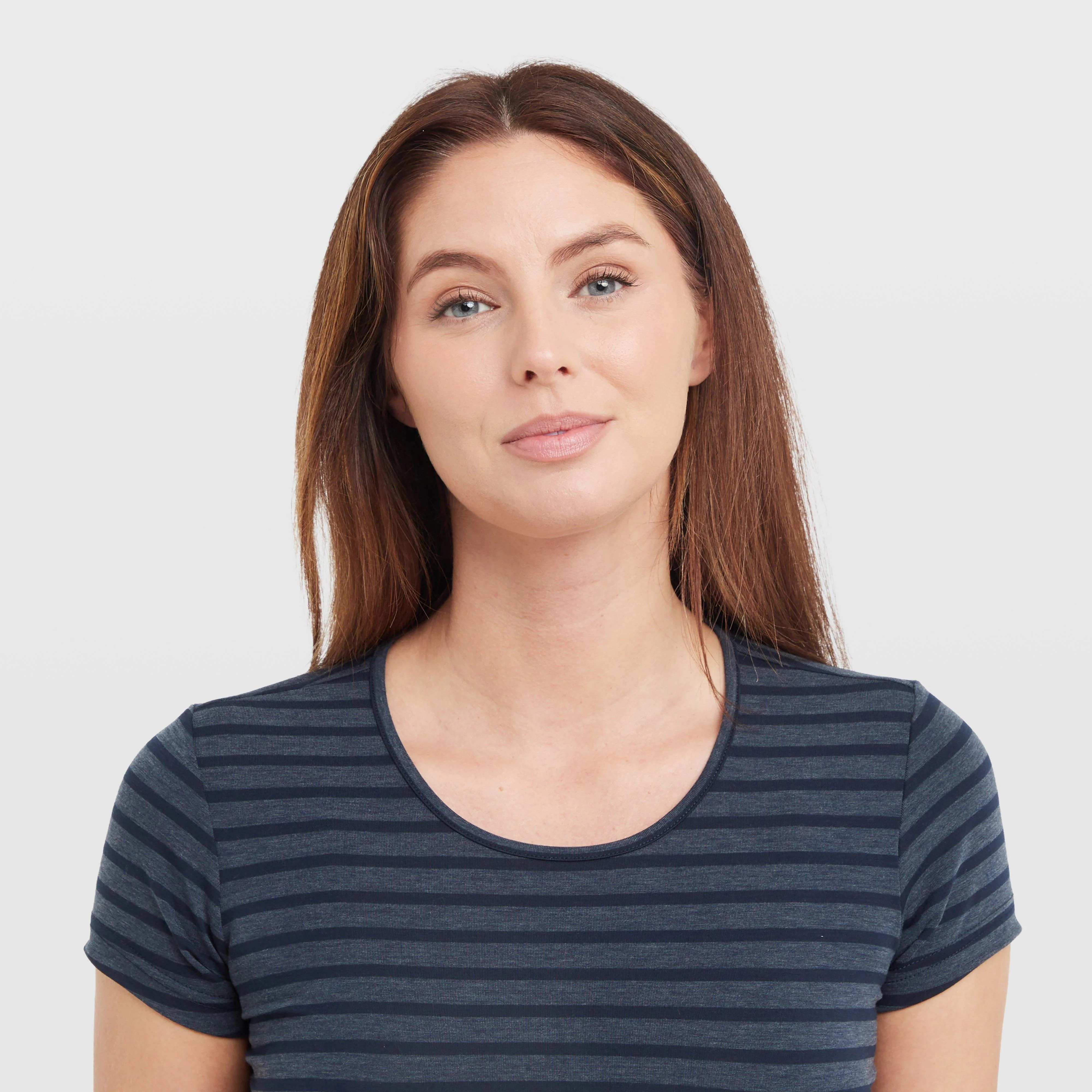 Women's Groundup Stripe Tee - Image 5