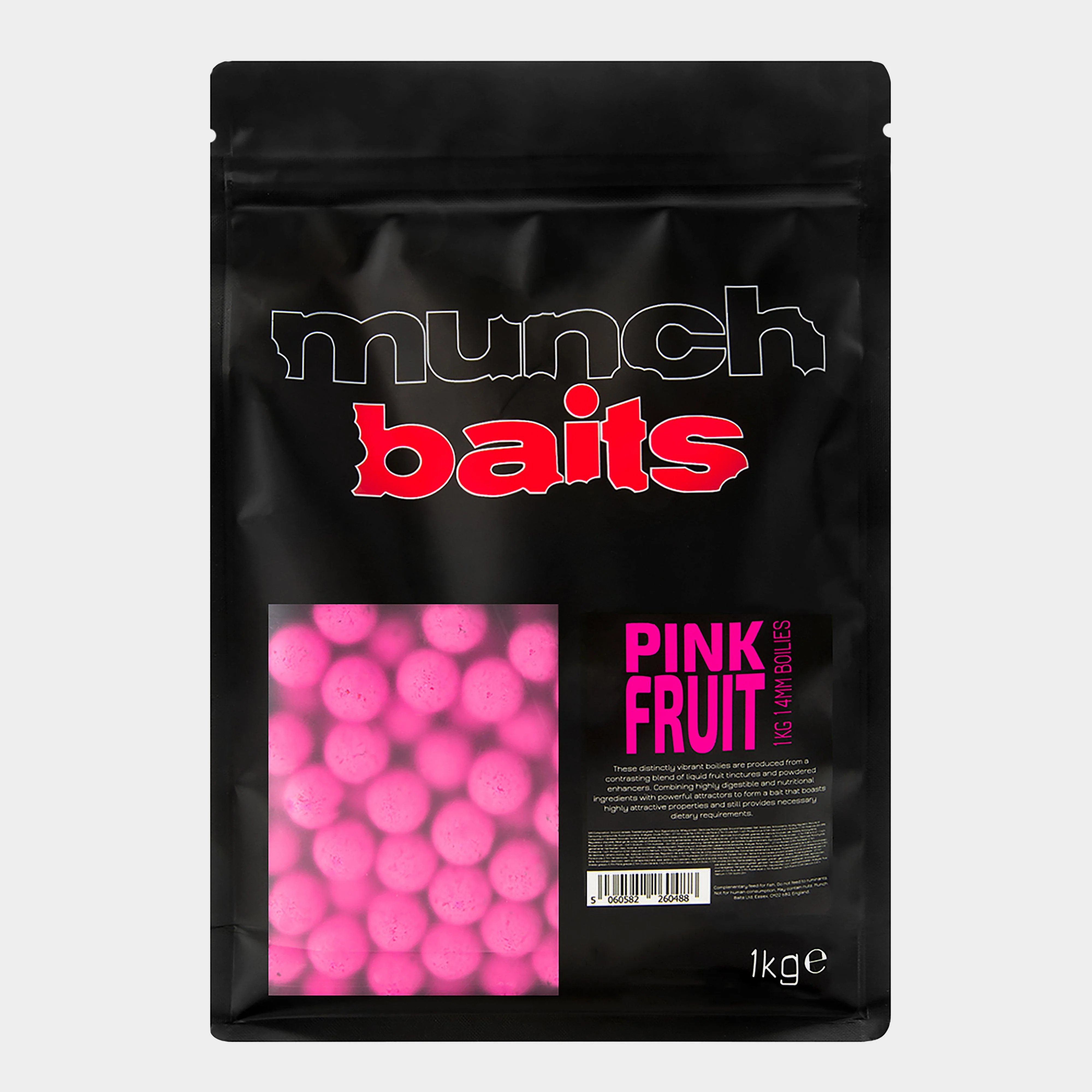 Baits Pnk Fruit Boilies 14mm 1kg