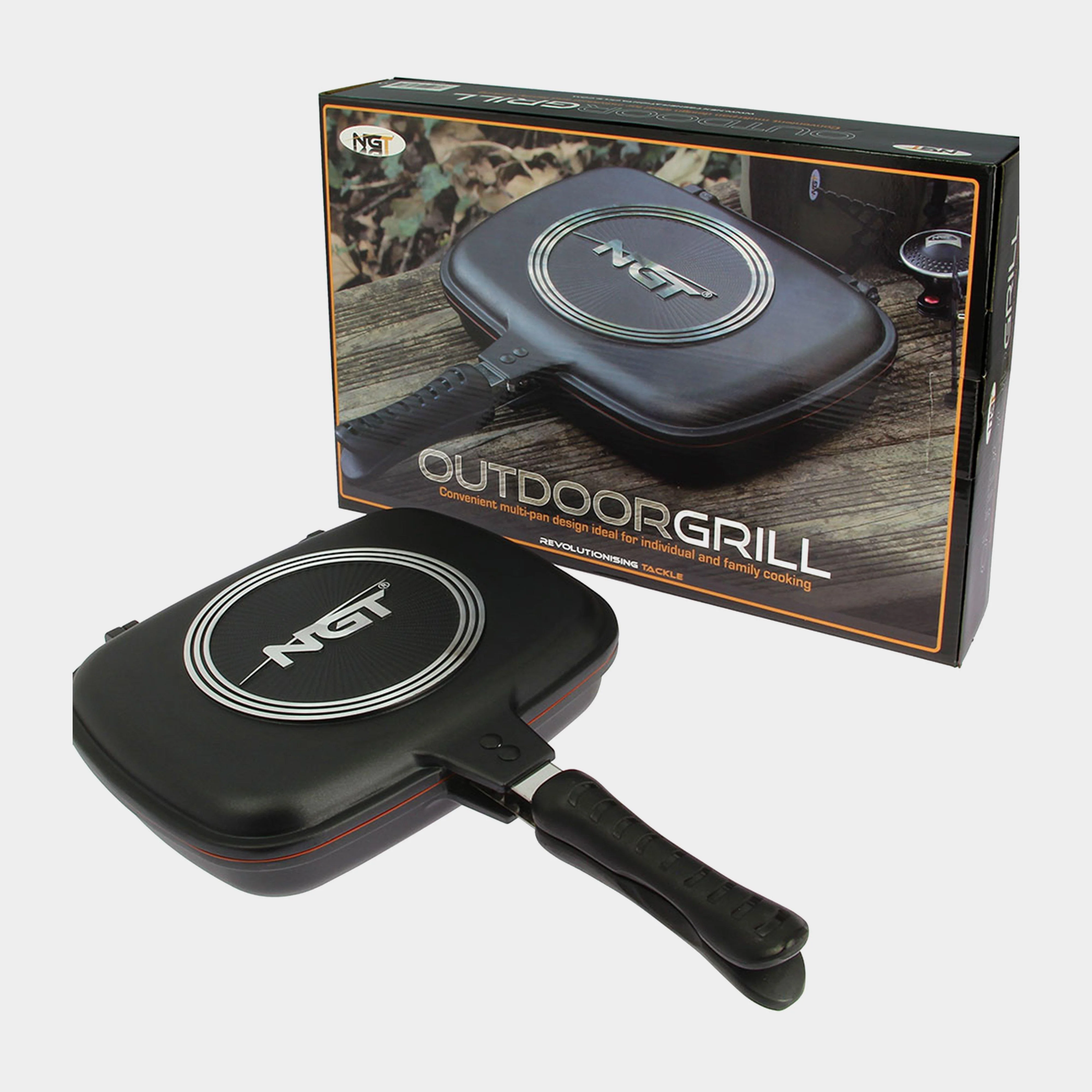 Non-Stick Double-Grill Pan