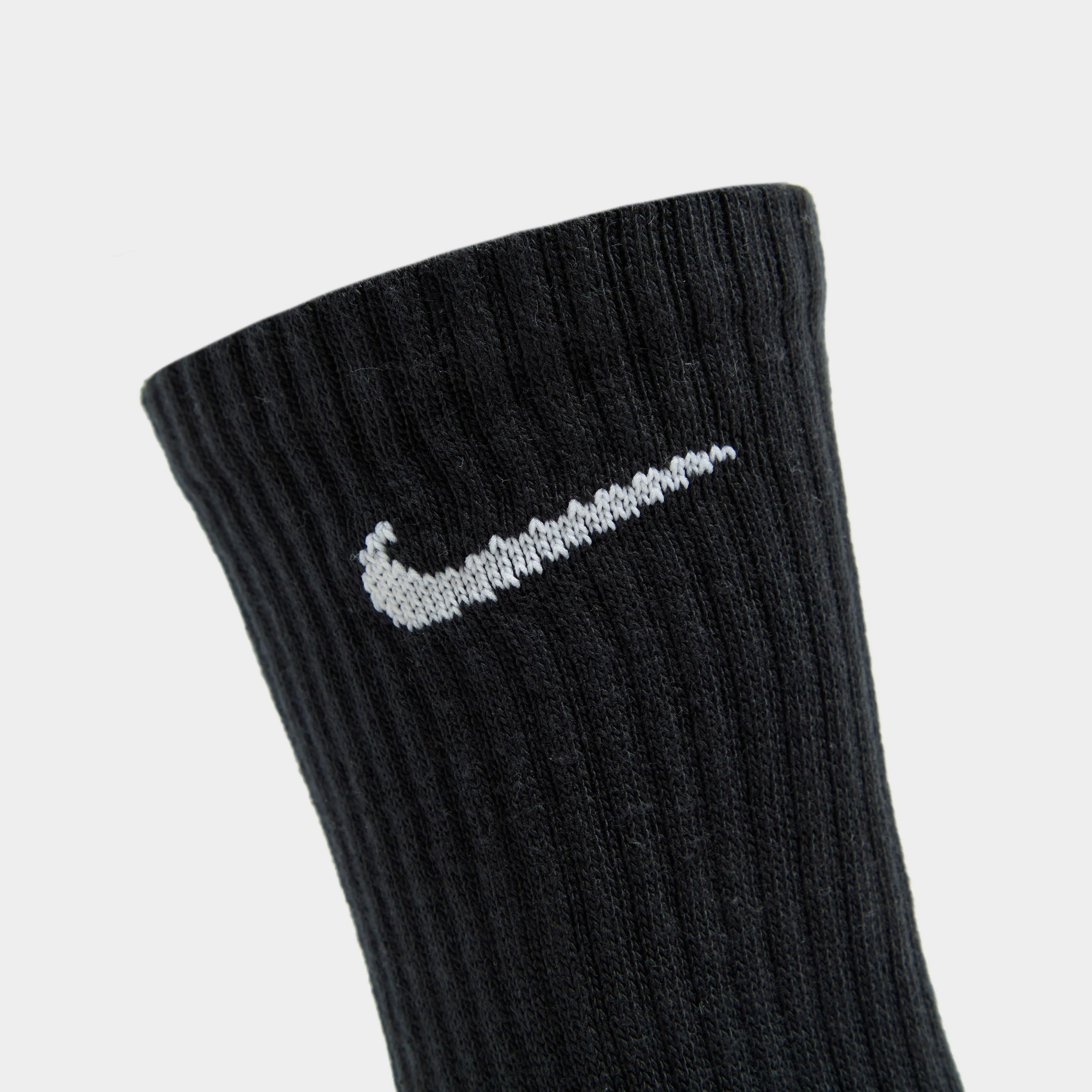 Unisex Everyday Cushioned Training Crew Socks 6 Pack - Image 6