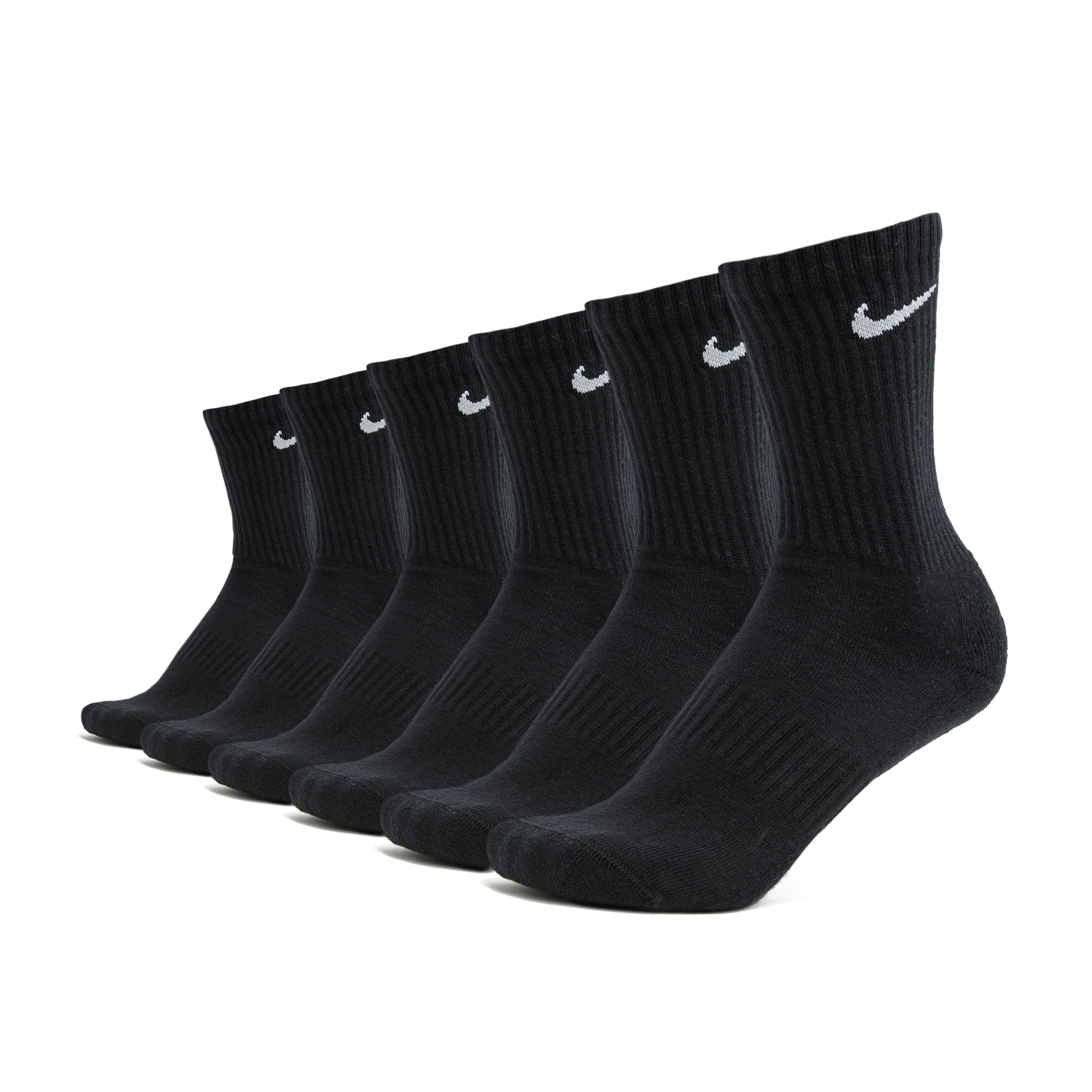 Unisex Everyday Cushioned Training Crew Socks 6 Pack - Image 7