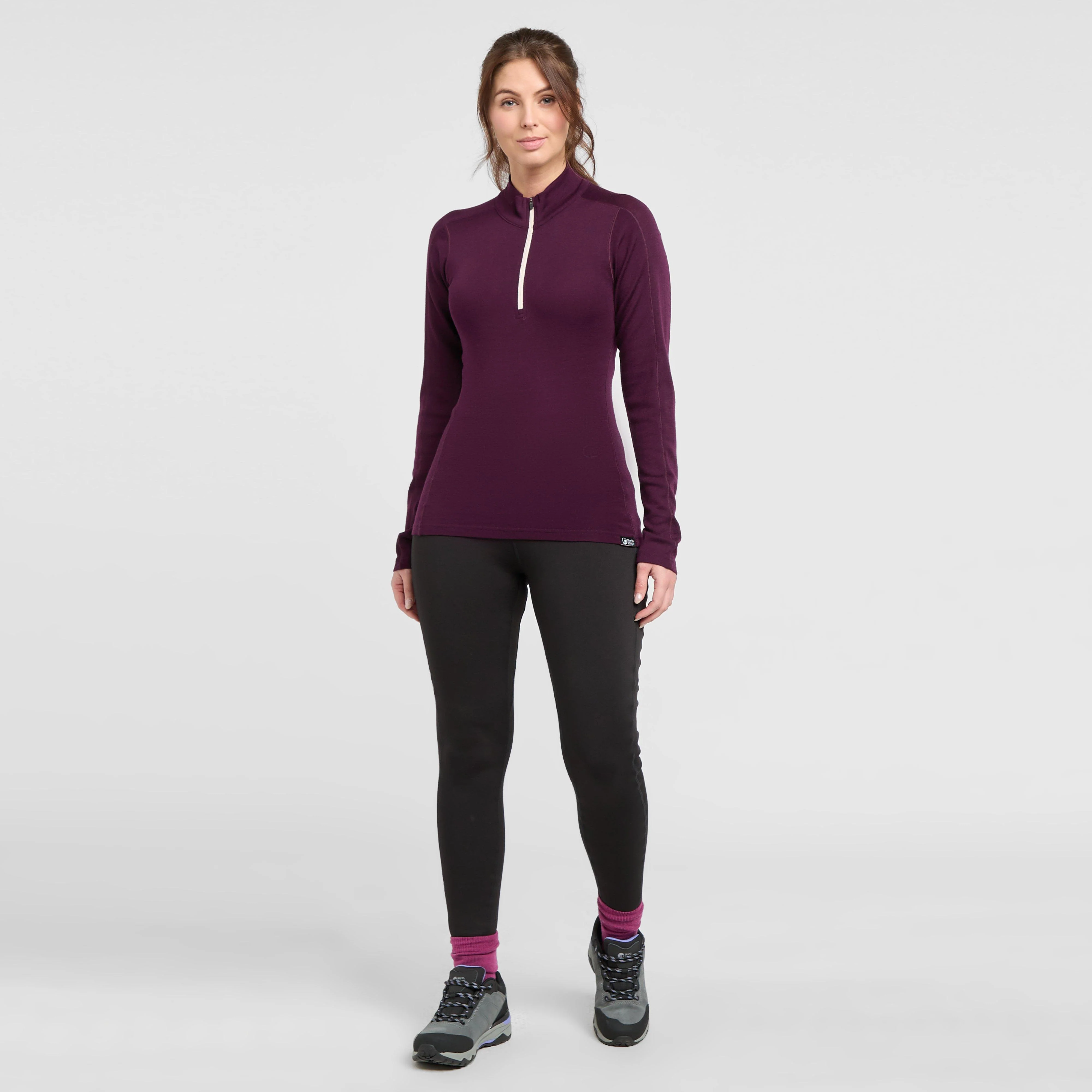 Women's Convect-200 Merino Long Sleeved Zipped Top - Image 3