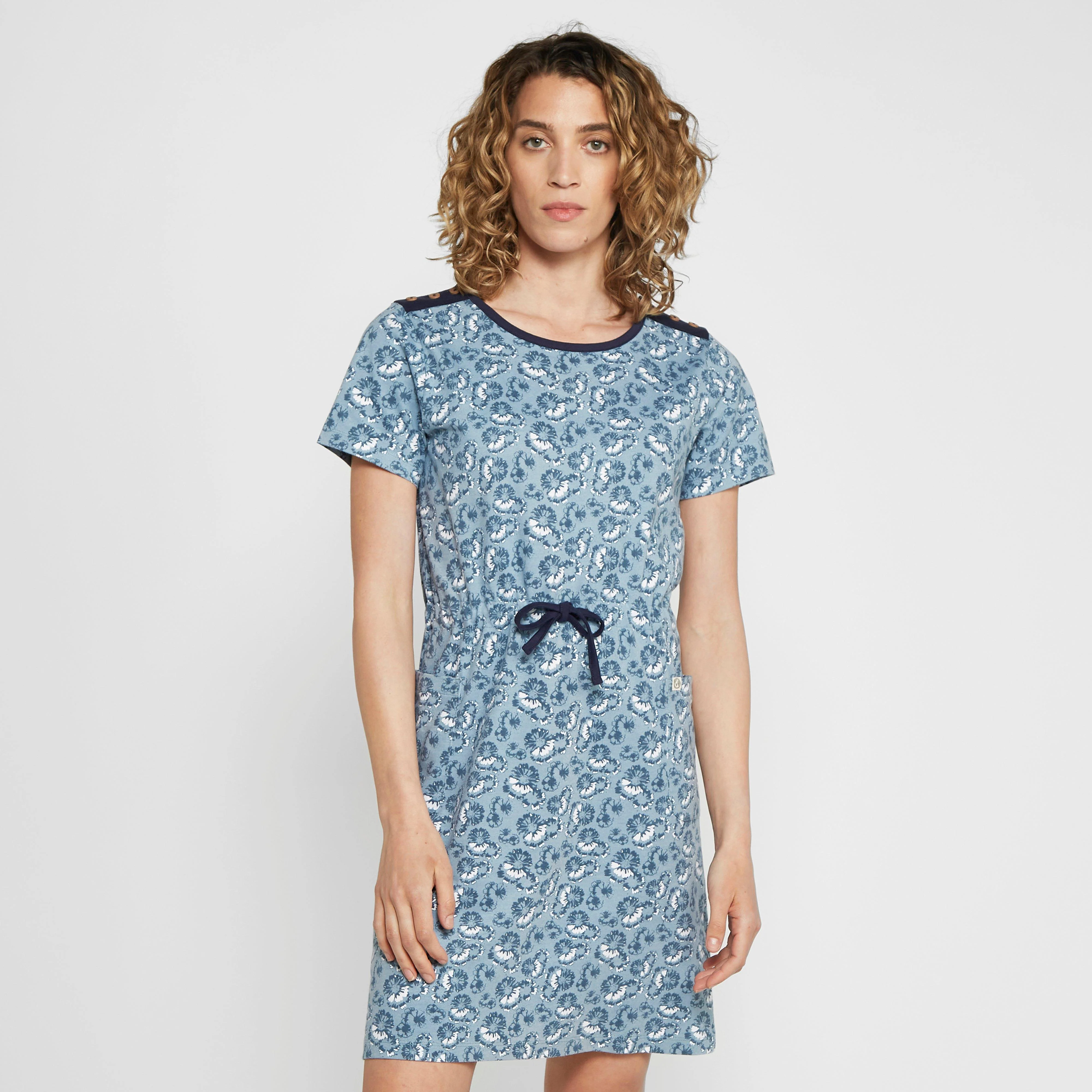 Printed Jersey Dress