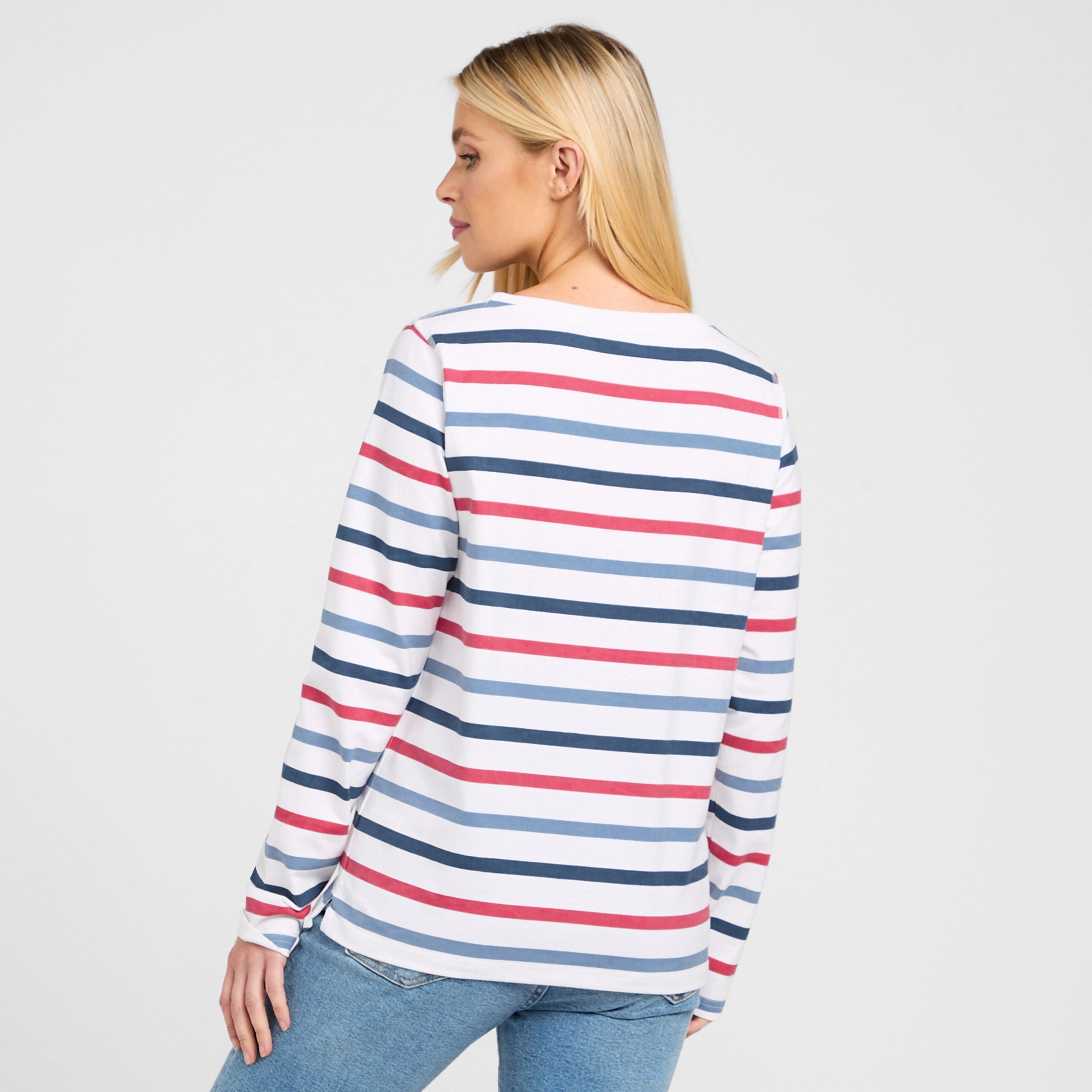 Women’s Bantham Long Sleeve Striped T-Shirt - Image 2