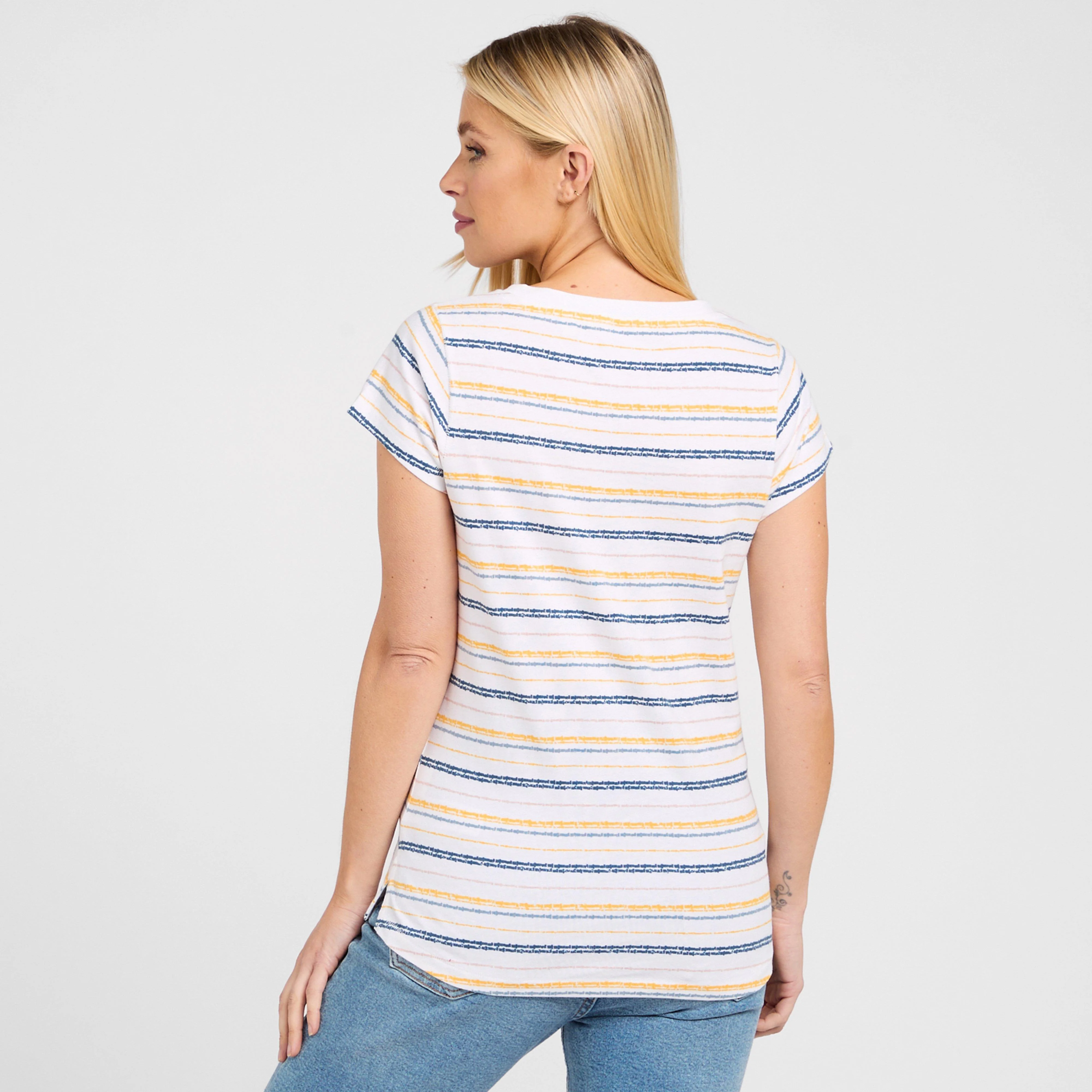Women’s Dawlish Striped T-Shirt - Image 2