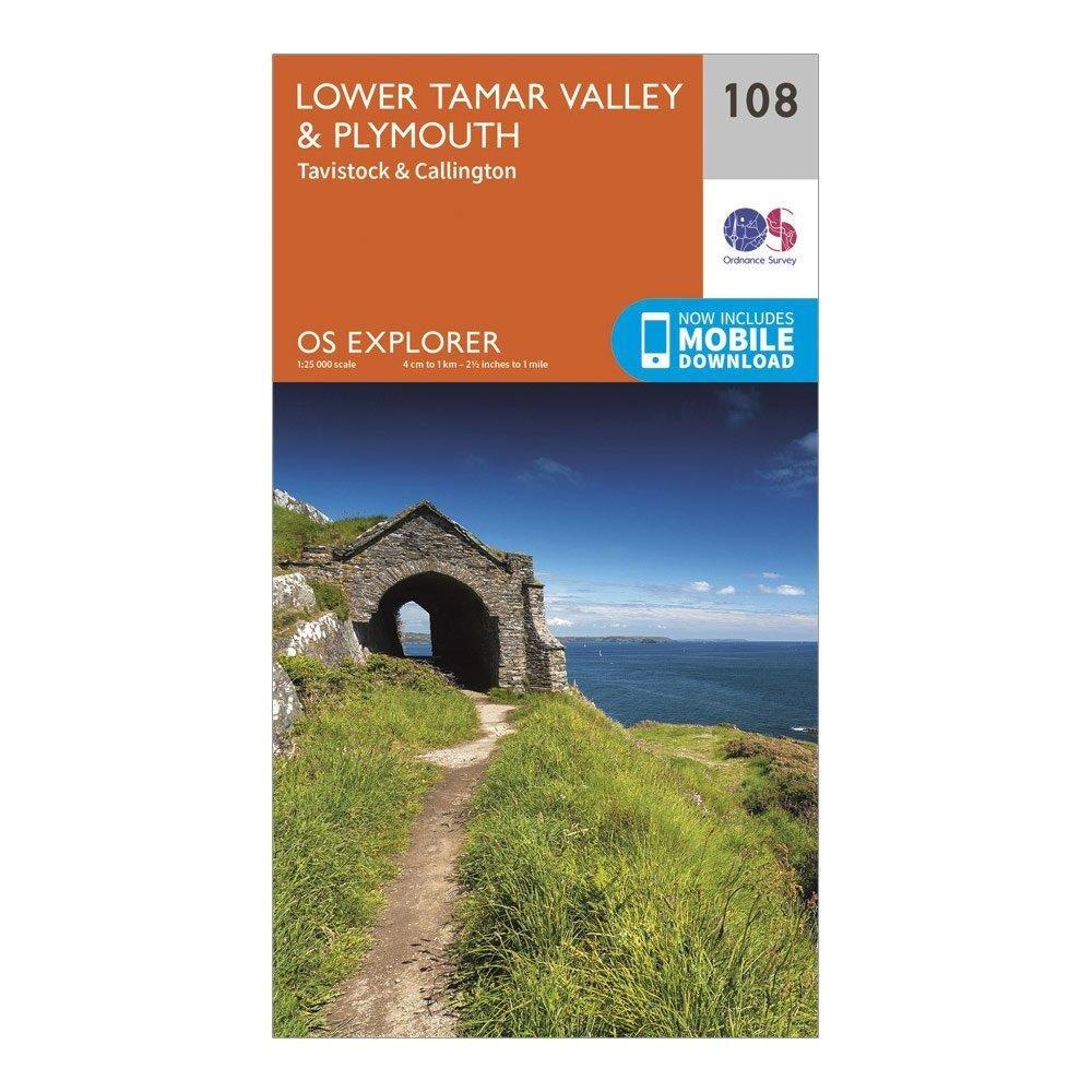 Explorer 108 Lower Tamar Valley Plymouth Map With Digital Version - Image 4