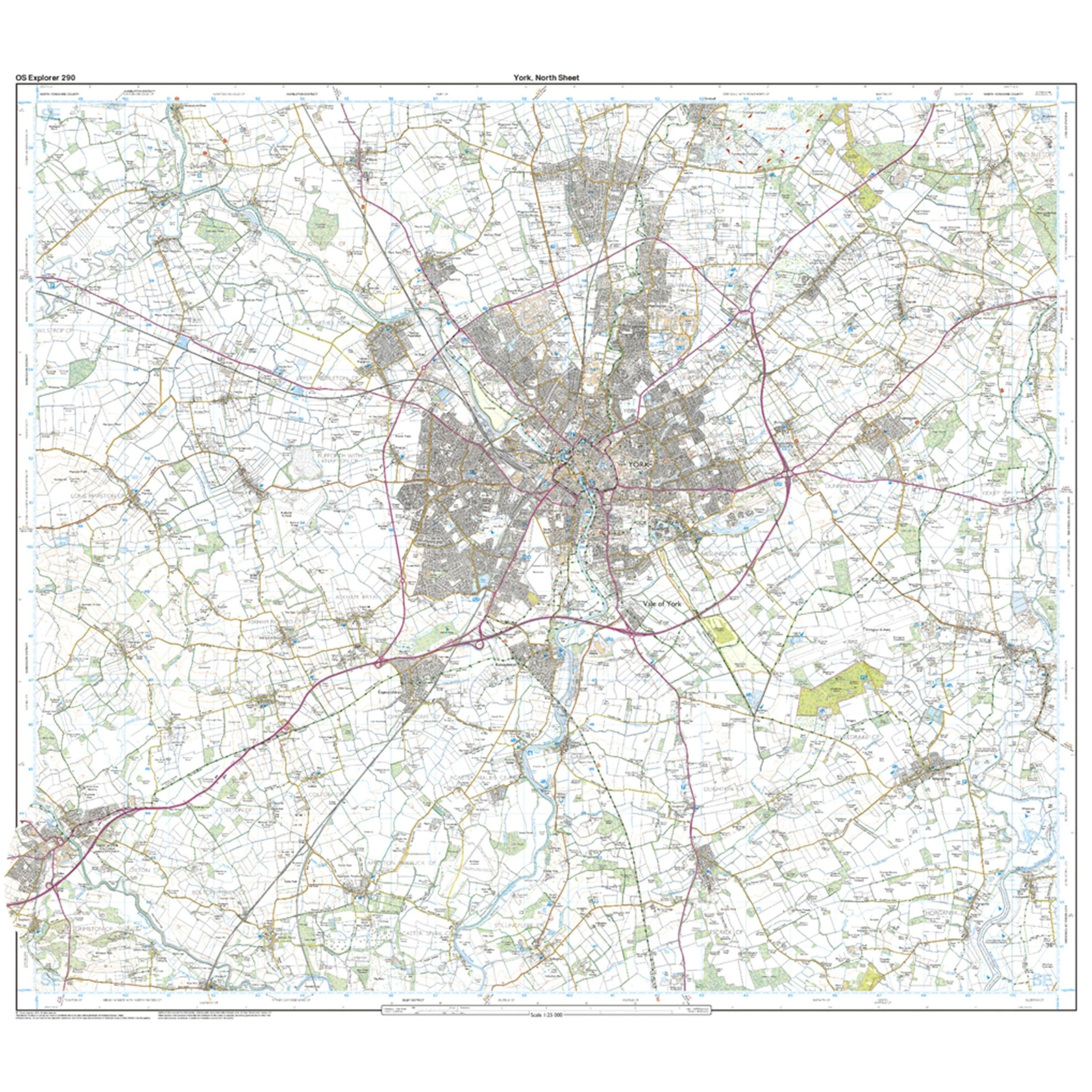 Explorer 290 York Map With Digital Version - Image 3