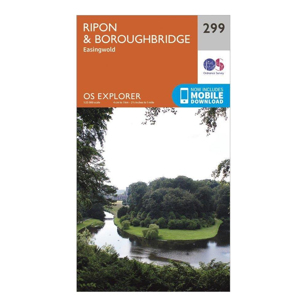 Explorer 299 Ripon Boroughbridge Map With Digital Version