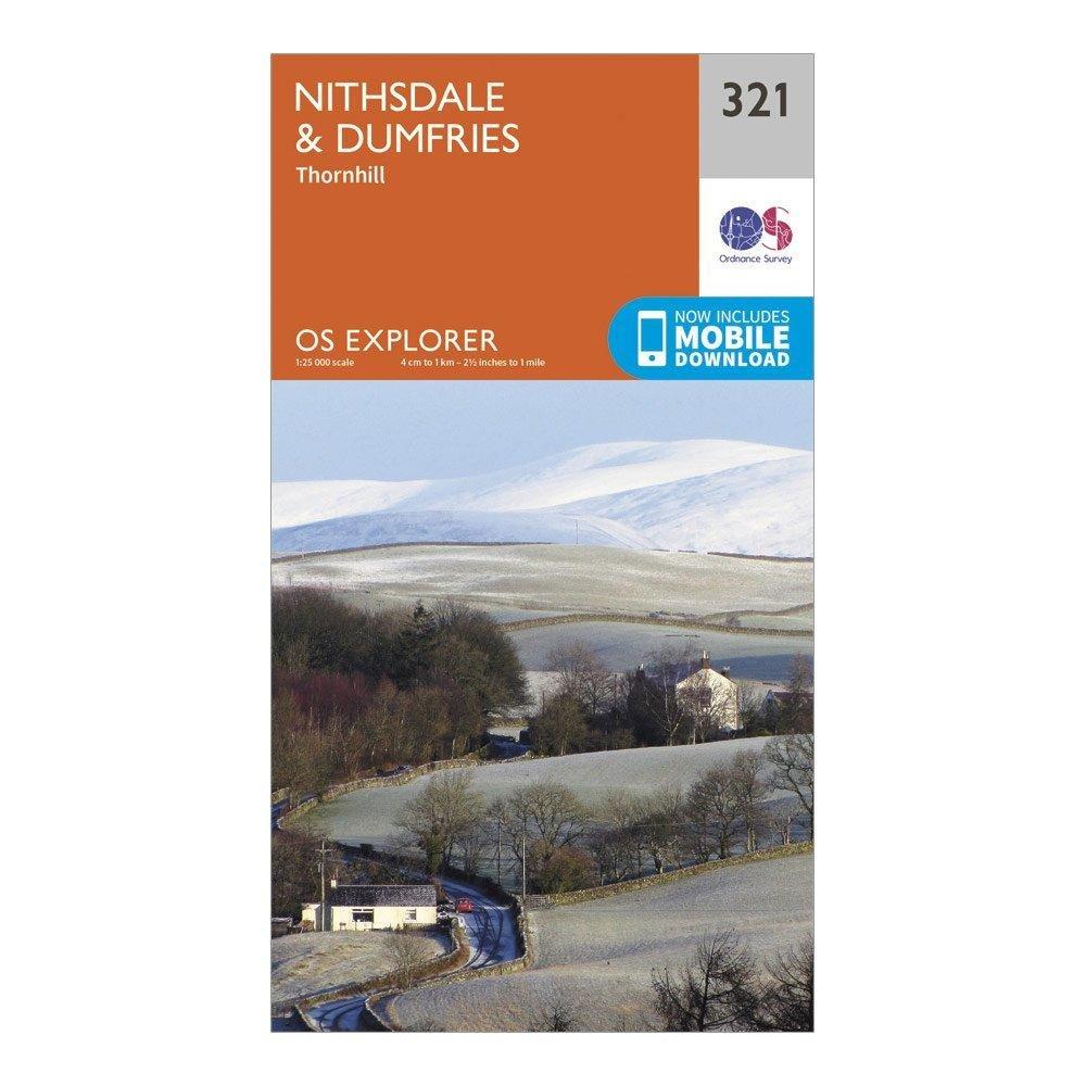 Explorer 321 Nithsdale  Dumfries Map With Digital Version - Image 4