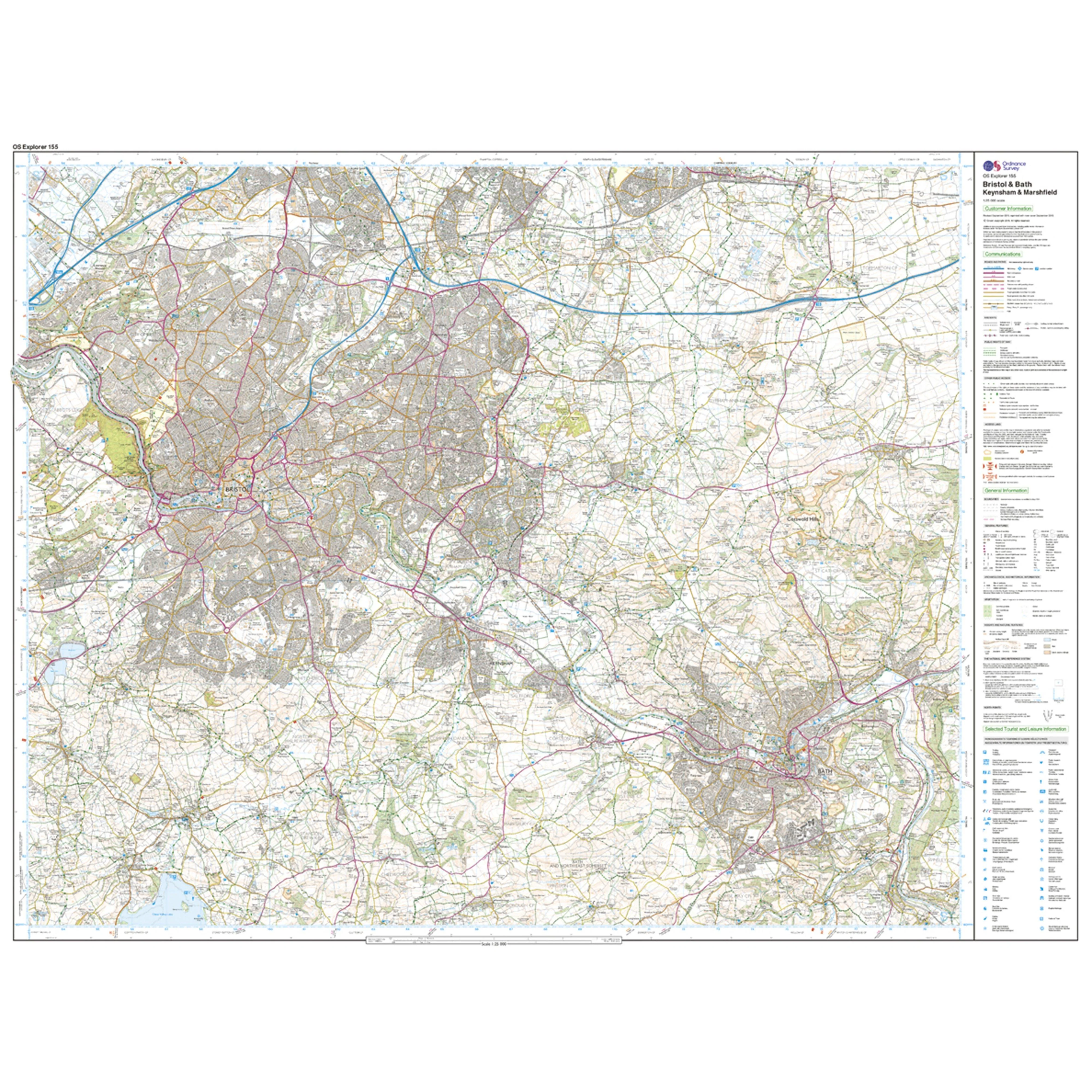 Explorer Active 155 Bristol & Bath Map With Digital Version - Image 3