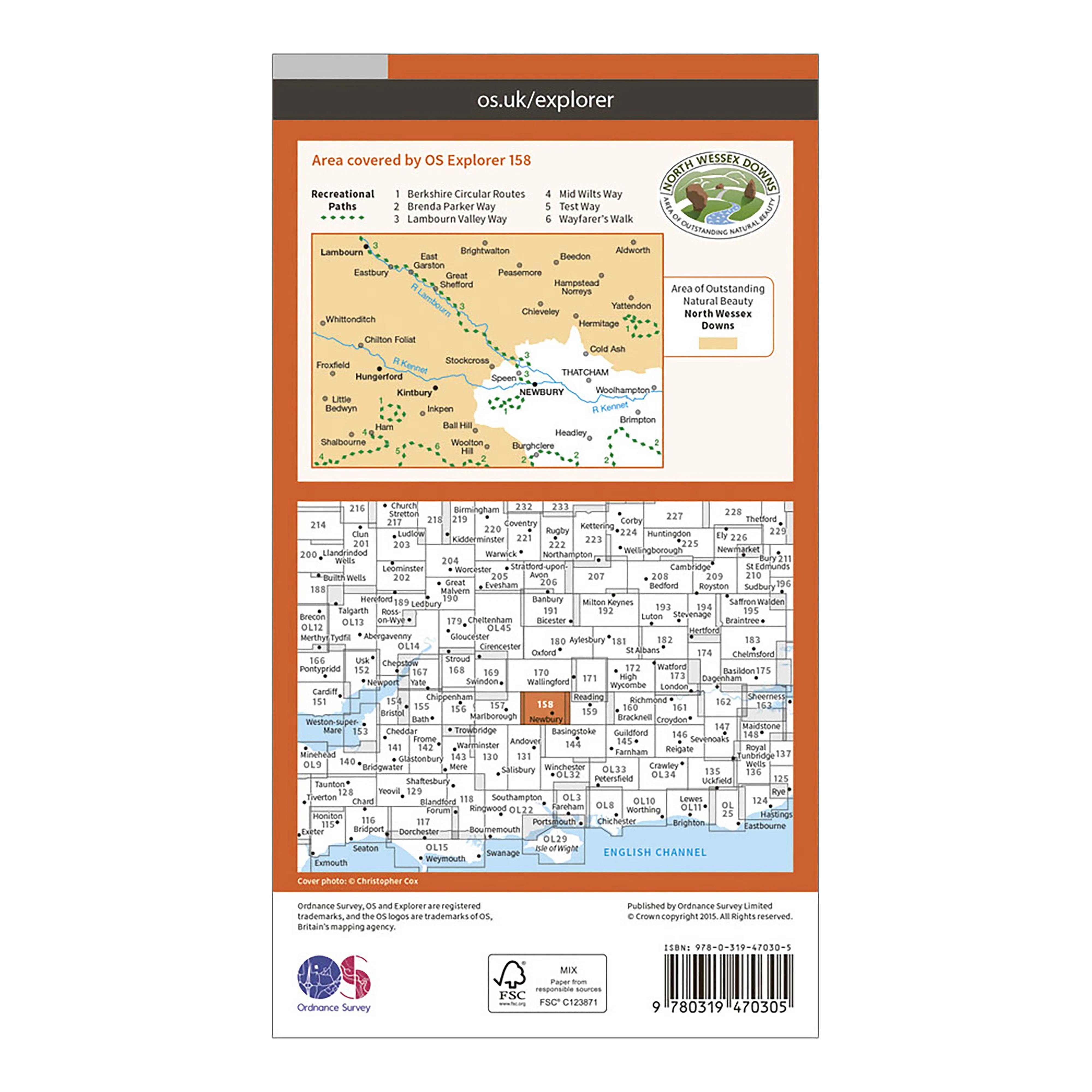 Explorer Active 158 Newbury Hungerford Map With Digital Version - Image 2