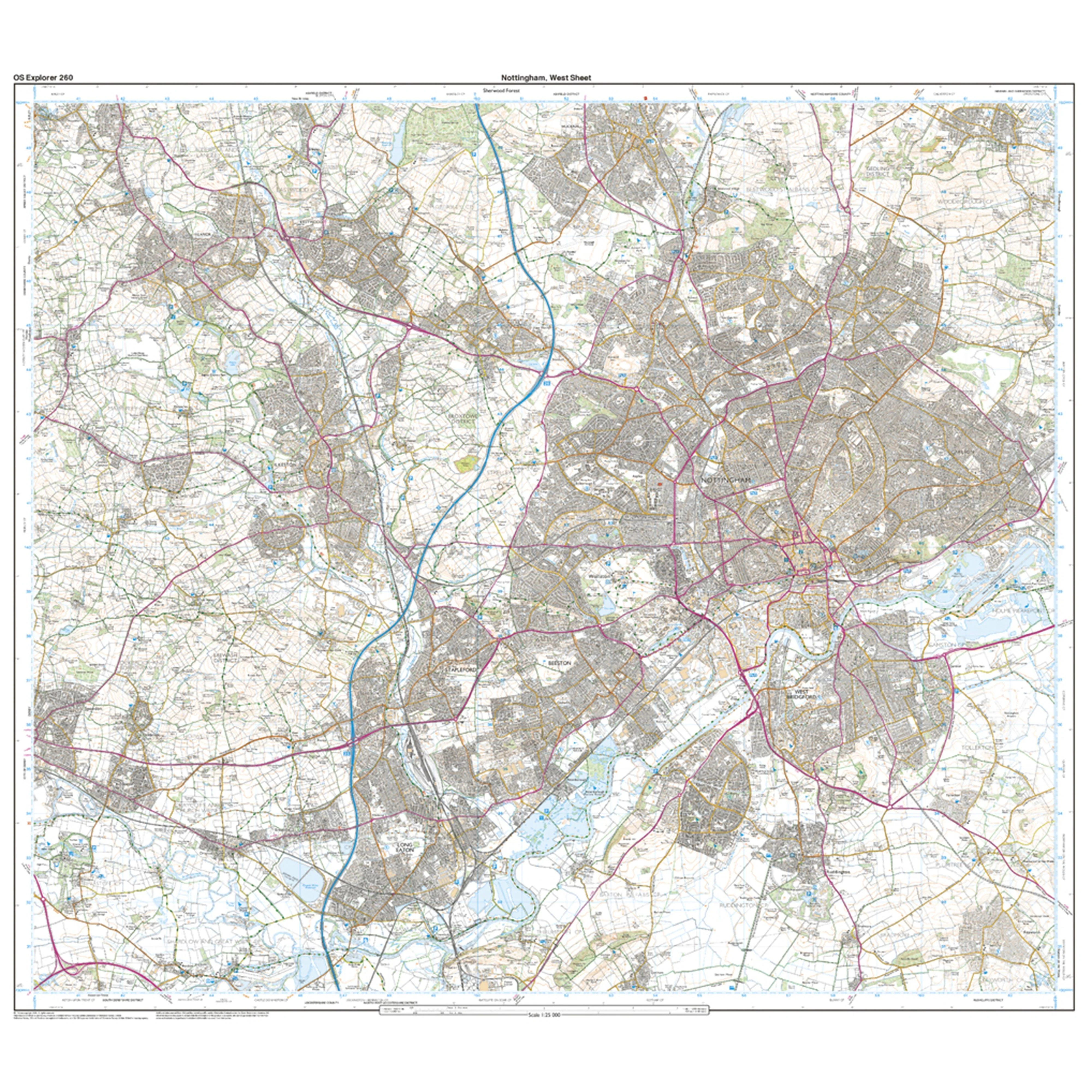 Explorer Active 260 Nottingham Map With Digital Version - Image 4