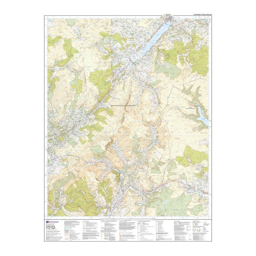 Explorer Active OL 23 Cadair Idris & Llyn Tegid Map - Image 3