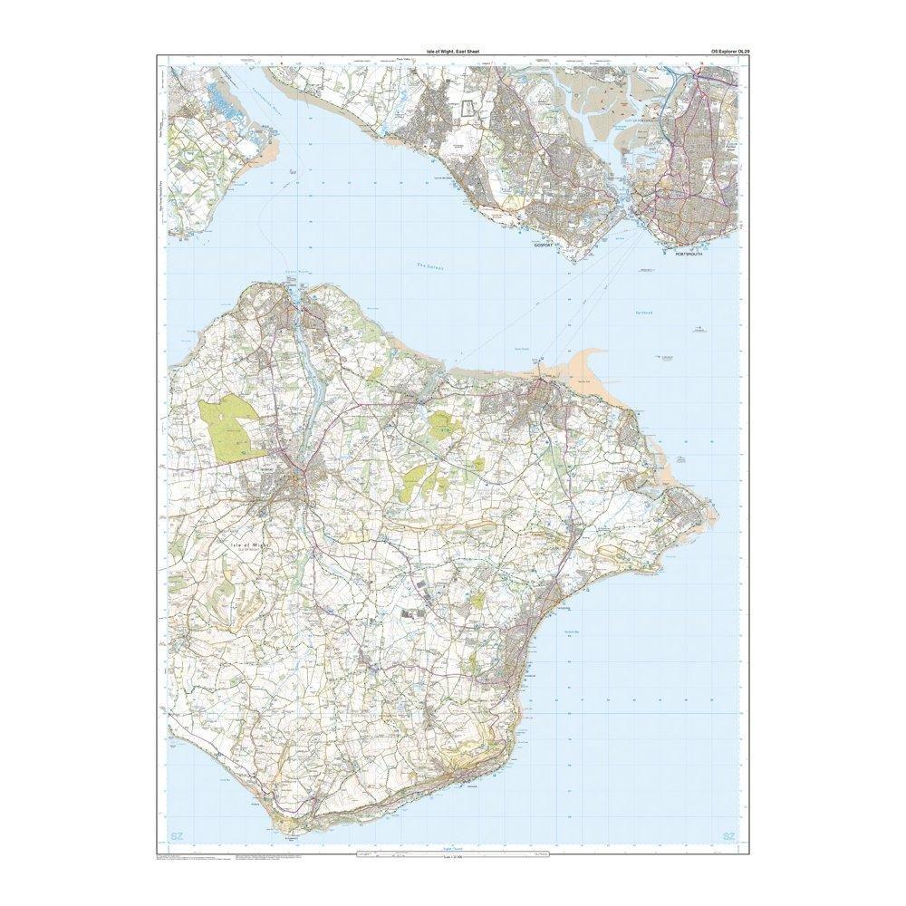 Explorer Active OL 29 Isle of Wight Map - Image 3