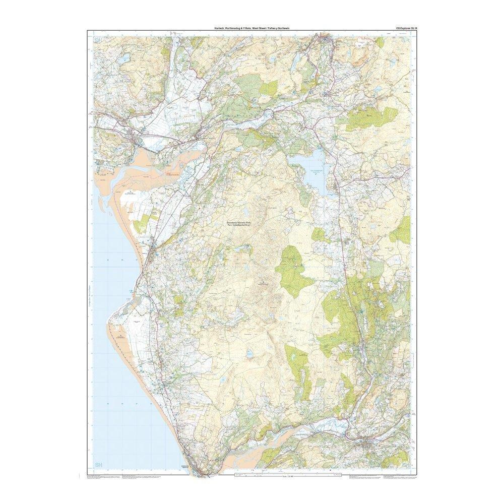 Explorer Active OL18 Harlech, Porthmadog & Bala Map With Digital Version - Image 4