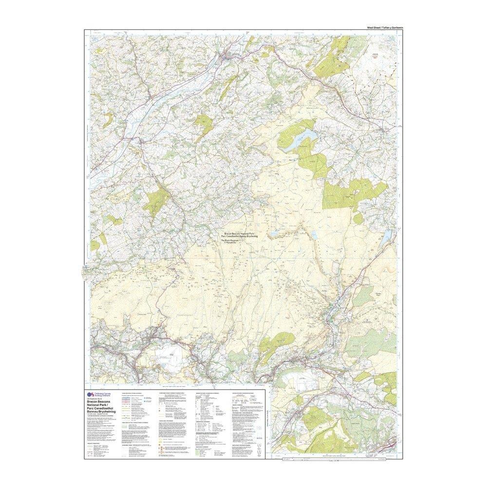 Explorer OL 12 Brecon Beacons National Park - Western & Central Areas Map - Image 4