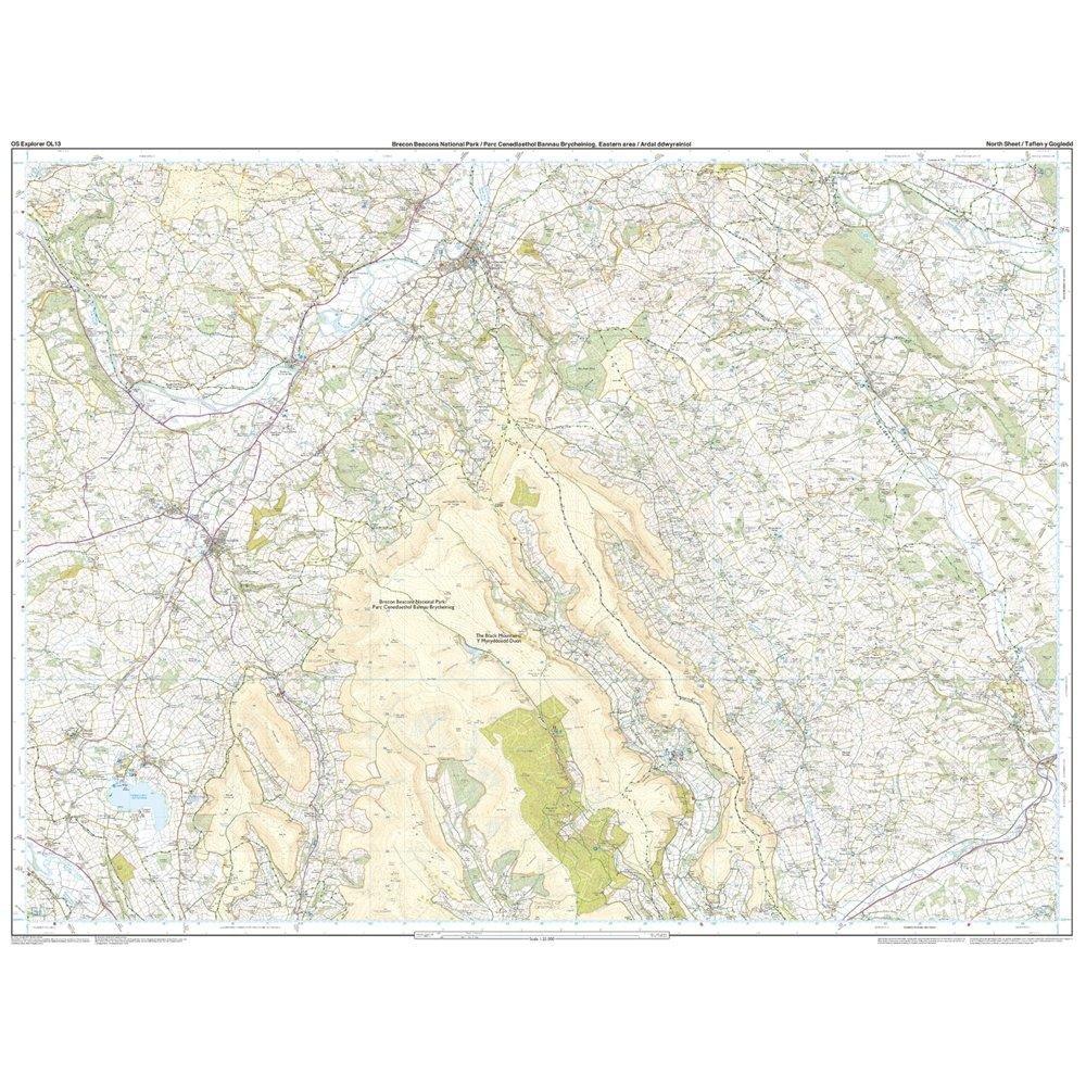 Explorer OL 13 Brecon Beacons National Park - Eastern Area Map - Image 3