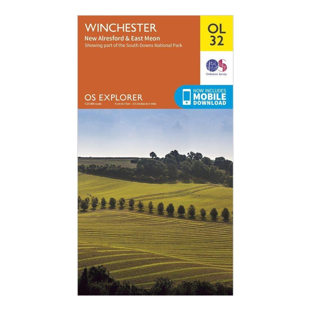 Explorer OL 32 Winchester New Alresford East Meon Map
