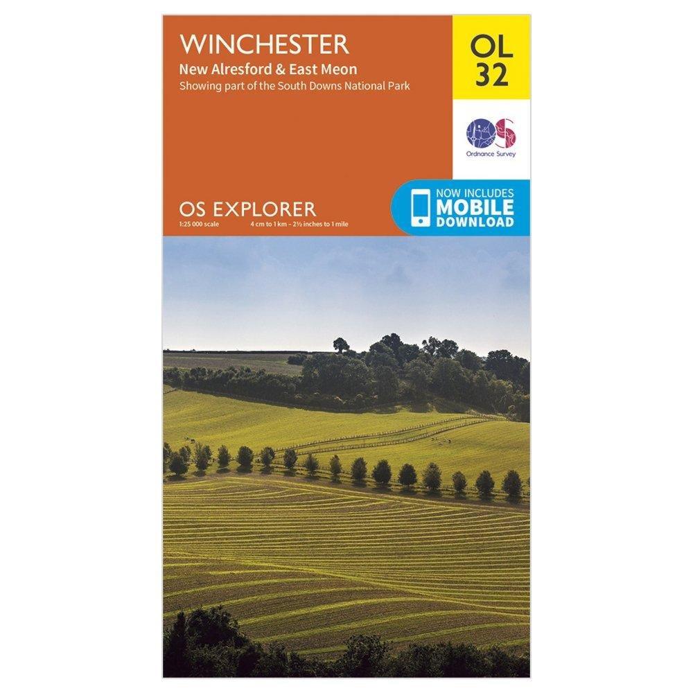 Explorer OL 32 Winchester New Alresford East Meon Map - Image 4