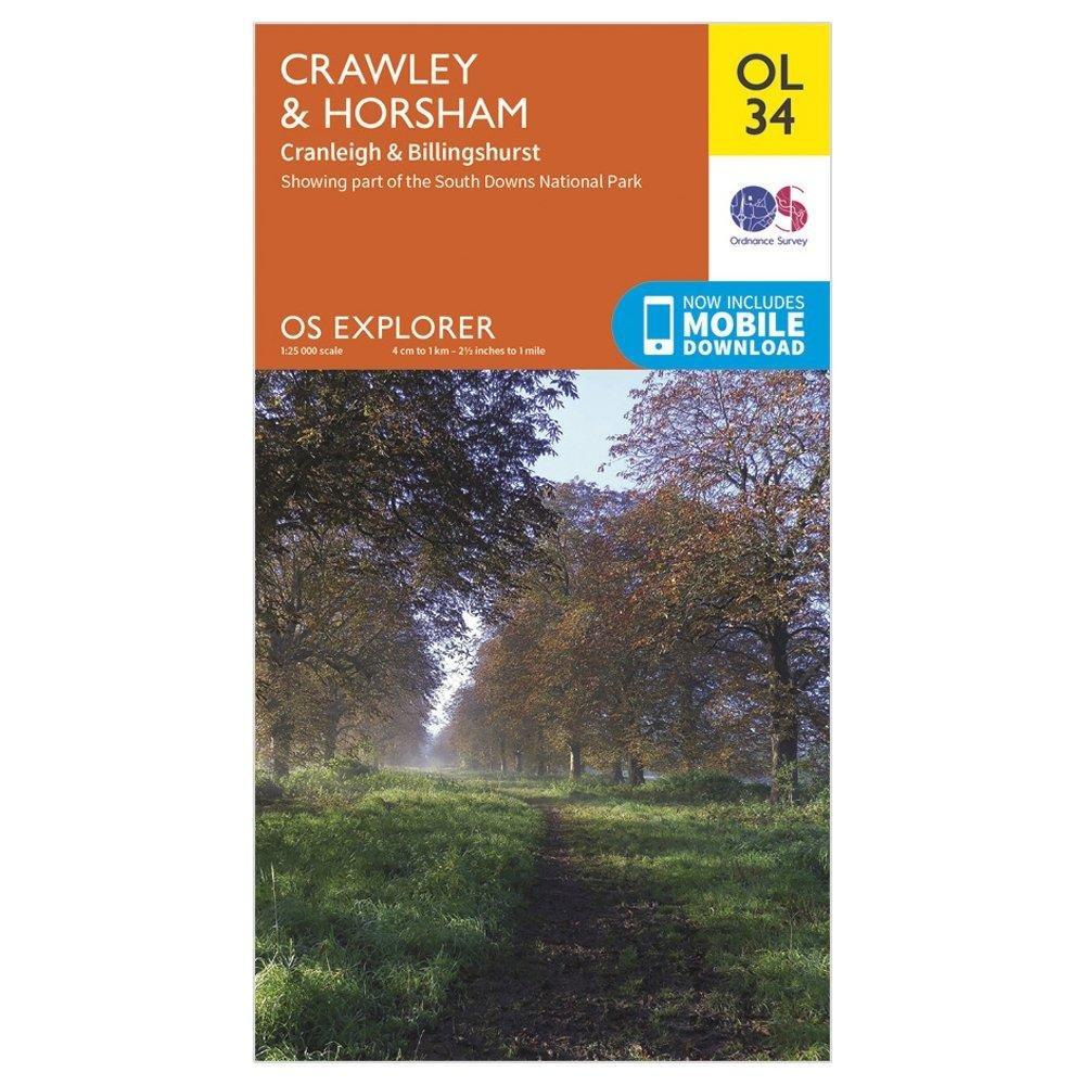 Explorer OL 34 Crawley & Horsham Map - Image 4