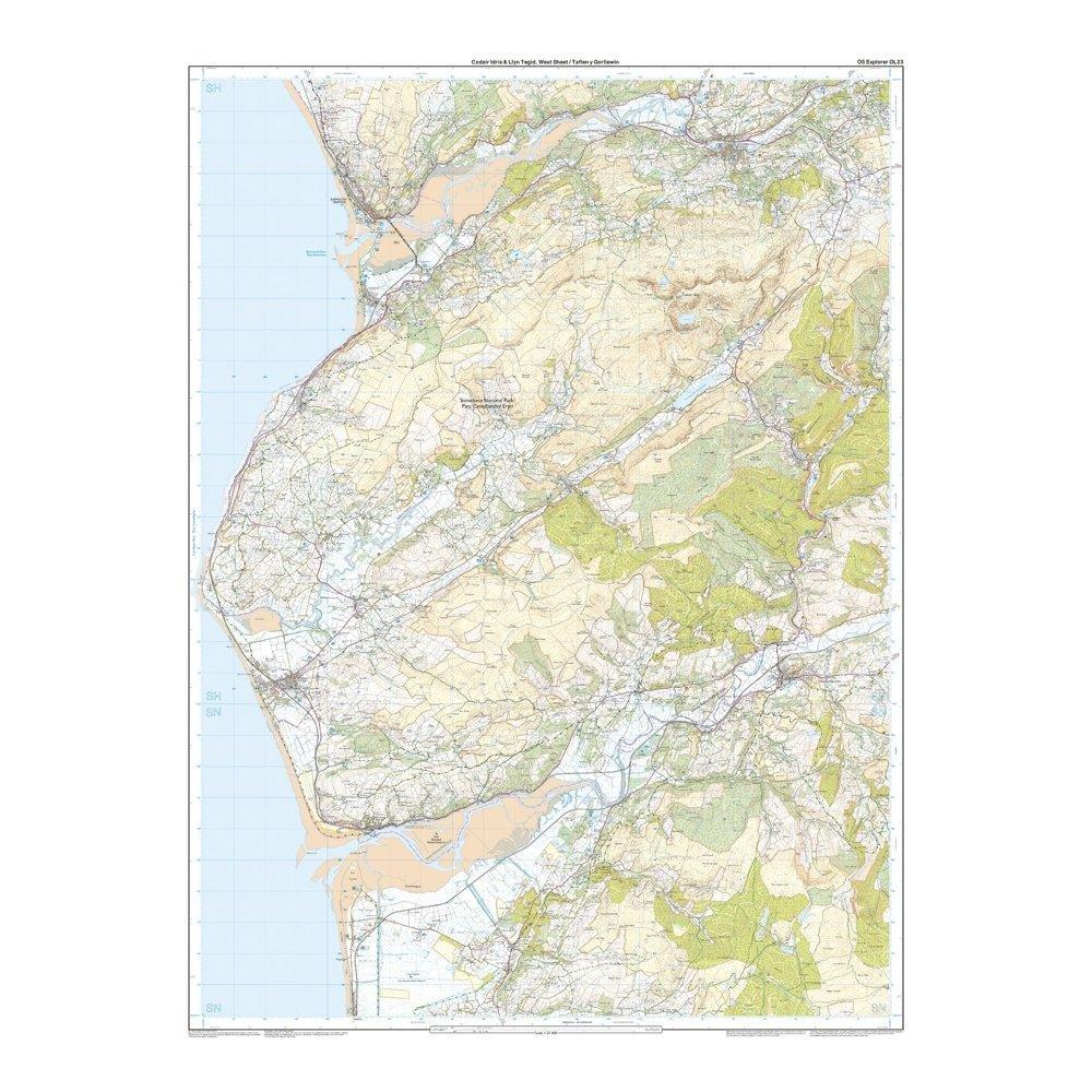Explorer OL23 Cadair Idris & Llyn Tegid Map With Digital Version - Image 4
