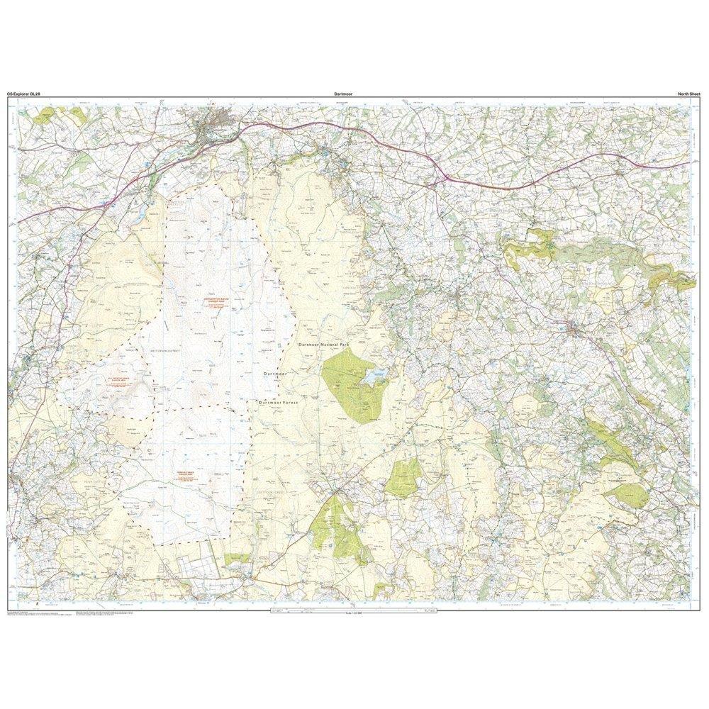 Explorer OL28 Dartmoor Map With Digital Version - Image 3