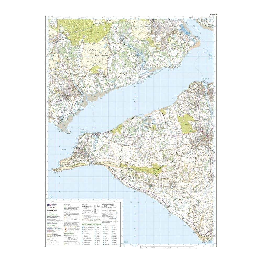 Explorer OL29 Isle of Wight Map With Digital Version - Image 4